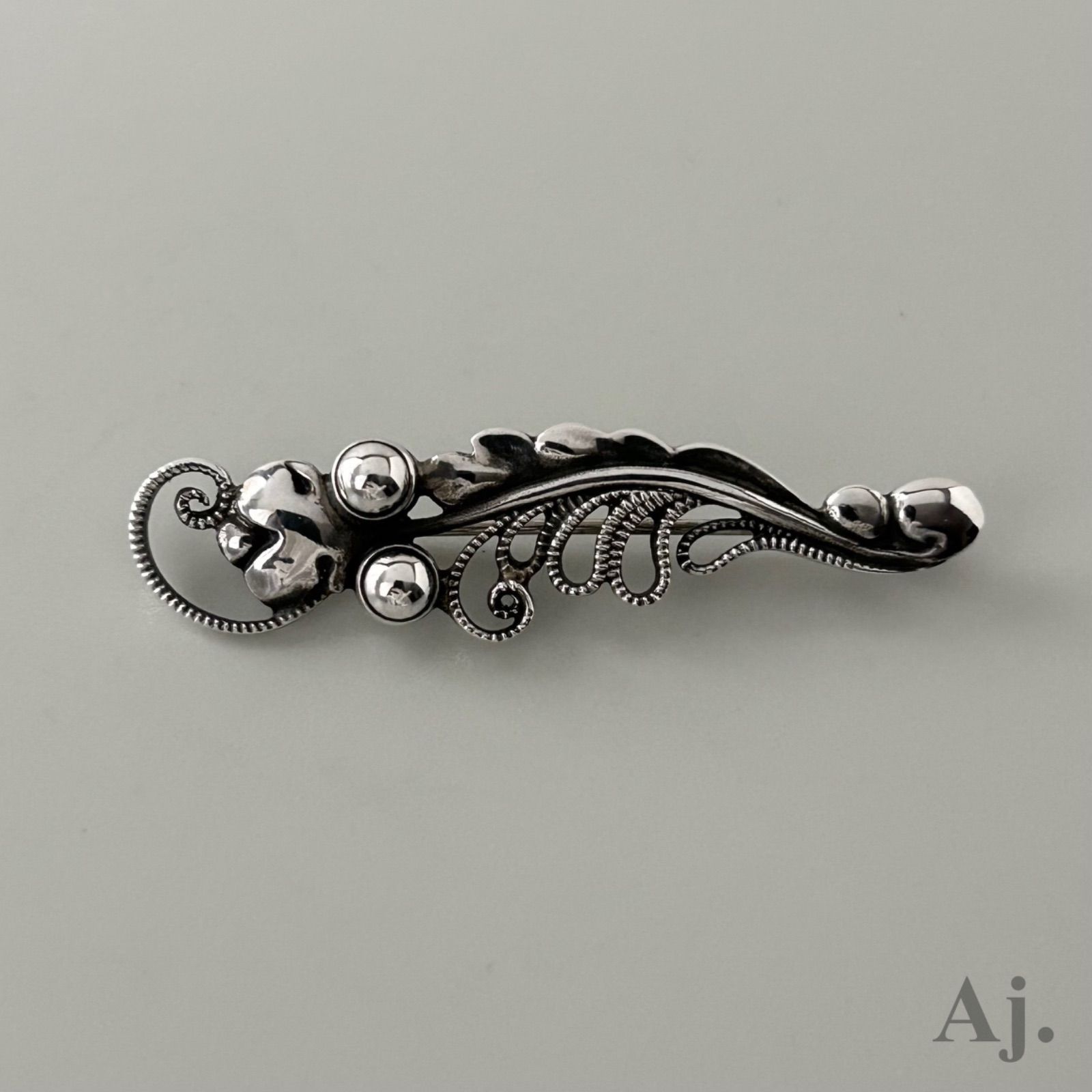ジョージジェンセン ブローチ 184 AG925 ヴィンテージ Georg Jensen