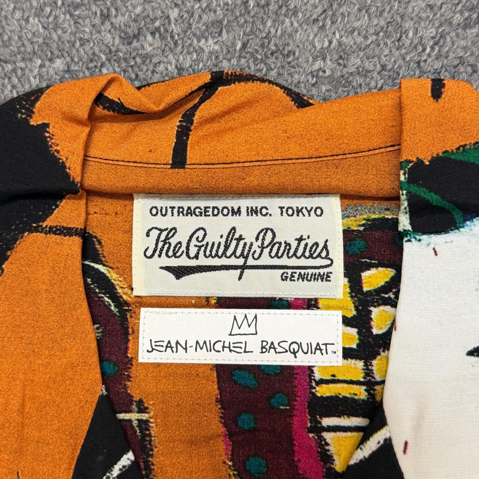 参考上代39600円 未使用 WACKO MARIA × JEAN-MICHEL BASQUIAT 26SS