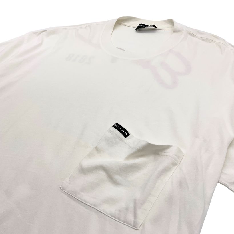 BALENCIAGA バレンシアガ EUROPE 2018 OVERSIZE T-SHIRT Tシャツ XS