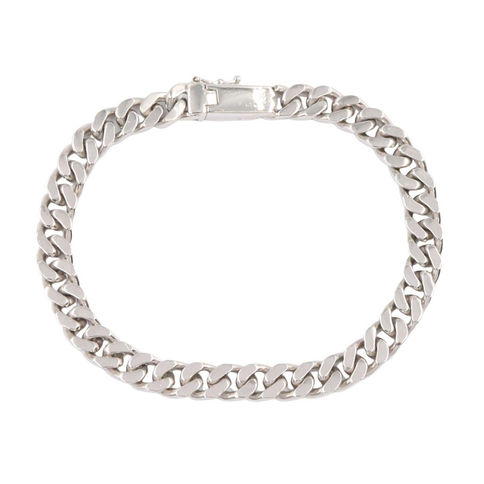 ジュエリー JEWELRY ブレスレット 2メンS キヘイ ブレスレット 2ﾒﾝS 36.9g 腕回り18㎝ Pt850プラチナ キヘイ ブレスレット ユニセックス Used A