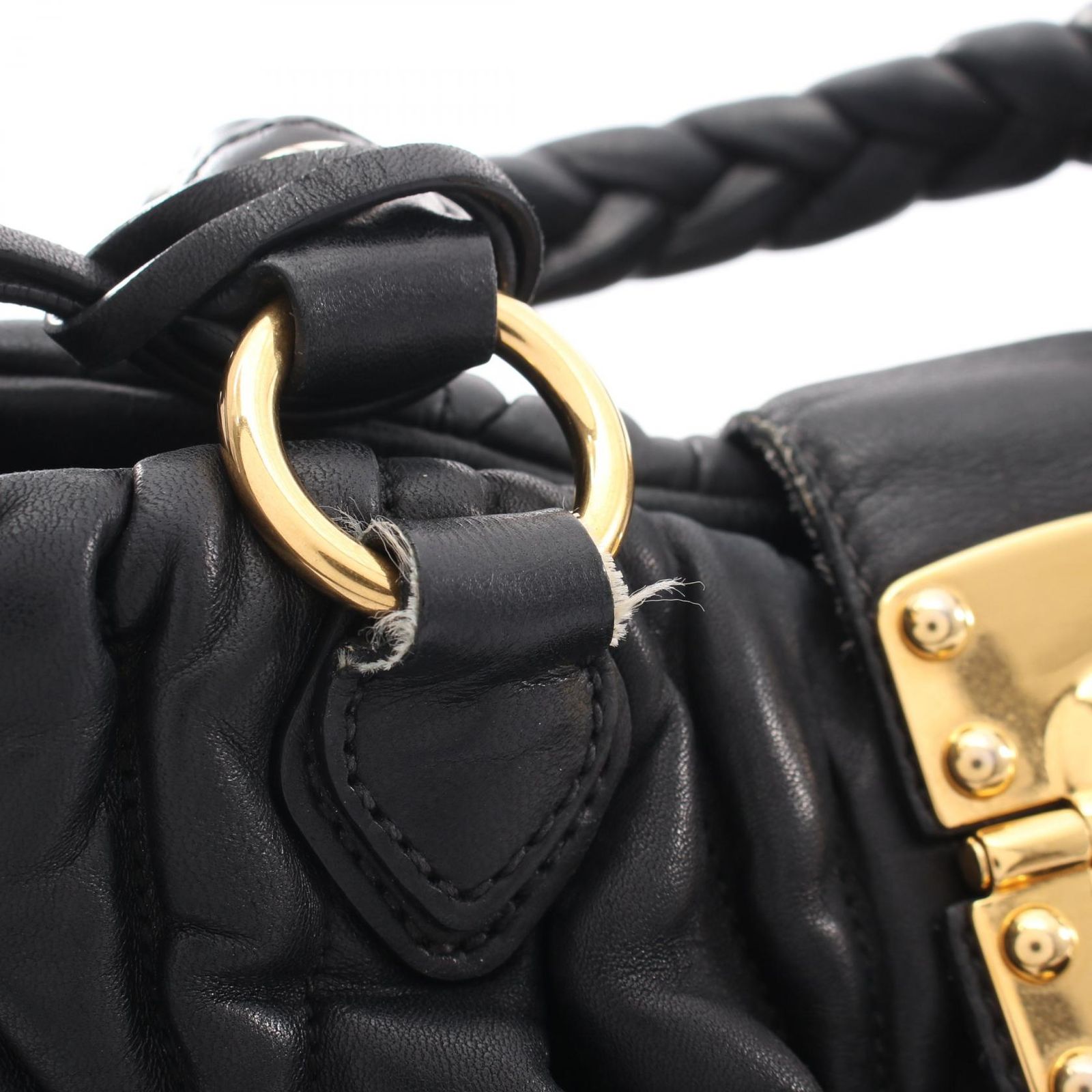 ミュウ ミュウ Miu Miu ハンドバッグ MATELASSE マテラッセ 2WAY
