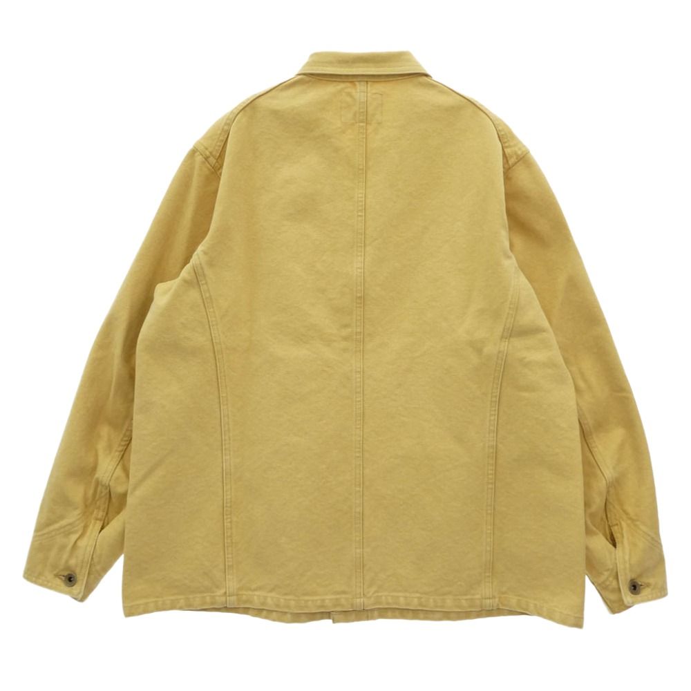 FULLCOUNT フルカウント Heavy Canvas Chore Jacket　カバーオール ヘビーキャンバス チョア ジャケット イエロー系 40【中古】 FULLCOUNT フルカウント Heavy Canvas Chore Jacket カバーオール