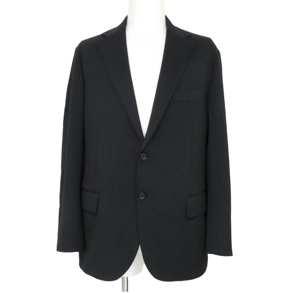 Mackintosh マッキントッシュ BREASY JACKET 2WAYストレッチ 2B テーラードジャケット ネイビー系 40LL【中古】