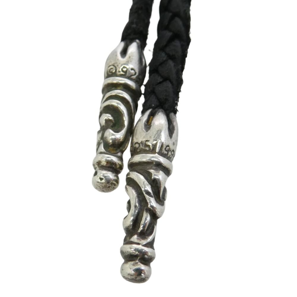 CHROME HEARTS クロムハーツ（原本無） LEATHER BRAID SC スクロール
