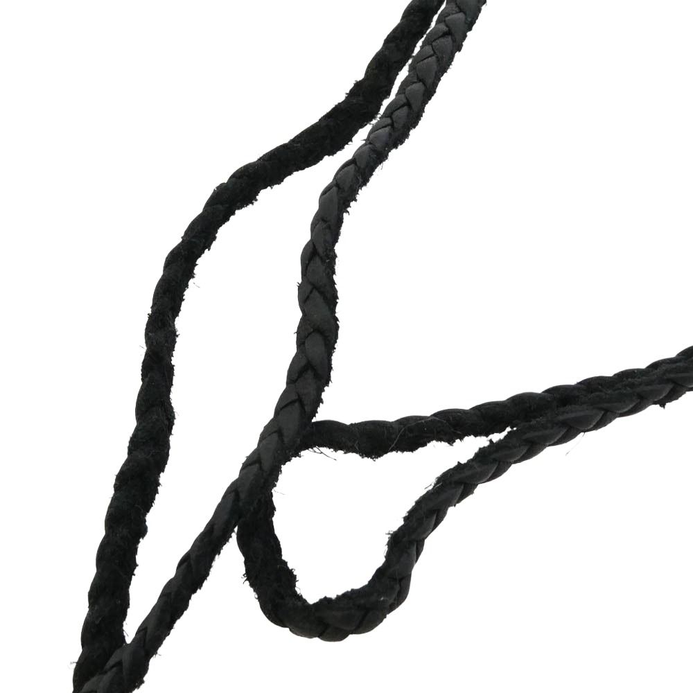 CHROME HEARTS クロムハーツ（原本無） LEATHER BRAID SC スクロール