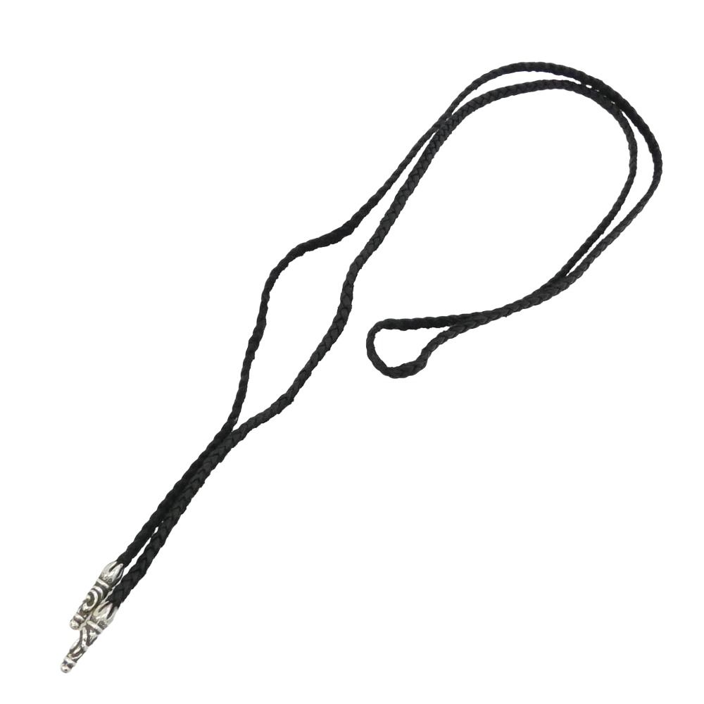 CHROME HEARTS クロムハーツ（原本無） LEATHER BRAID SC スクロール