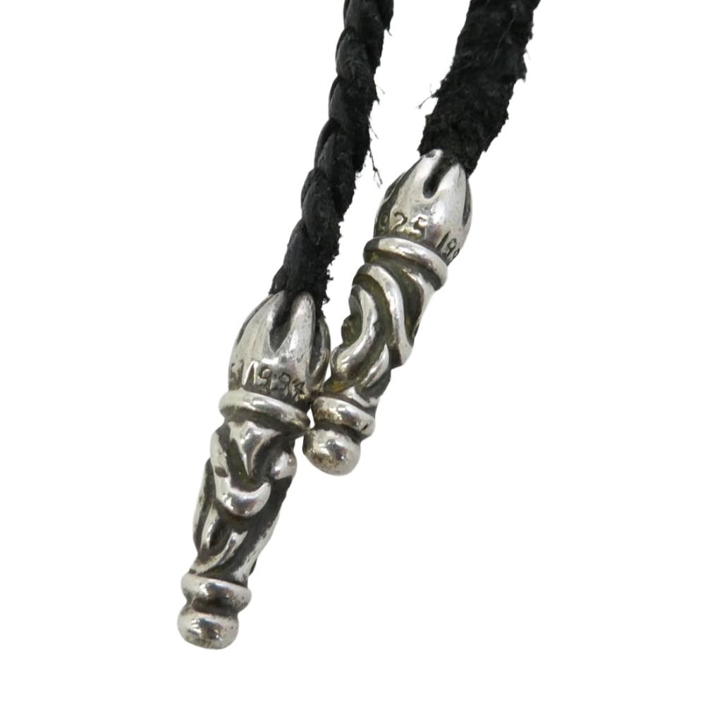 CHROME HEARTS クロムハーツ（原本無） LEATHER BRAID SC スクロール
