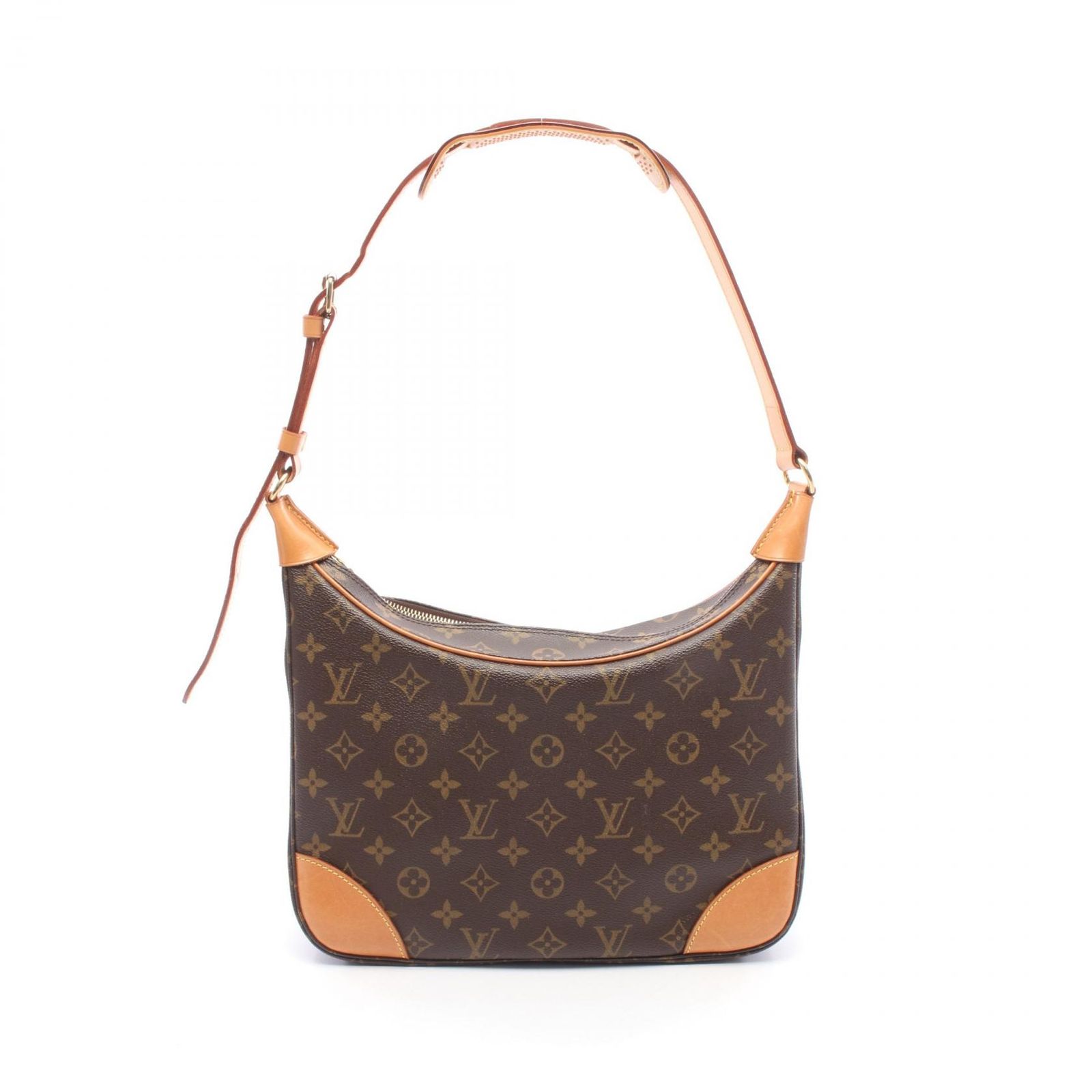 ルイ・ヴィトン LOUIS VUITTON ショルダーバッグ ブローニュPM モノグラム M51265 PVCコーティングキャンバス レザー ブローニュ30 レディース Used A