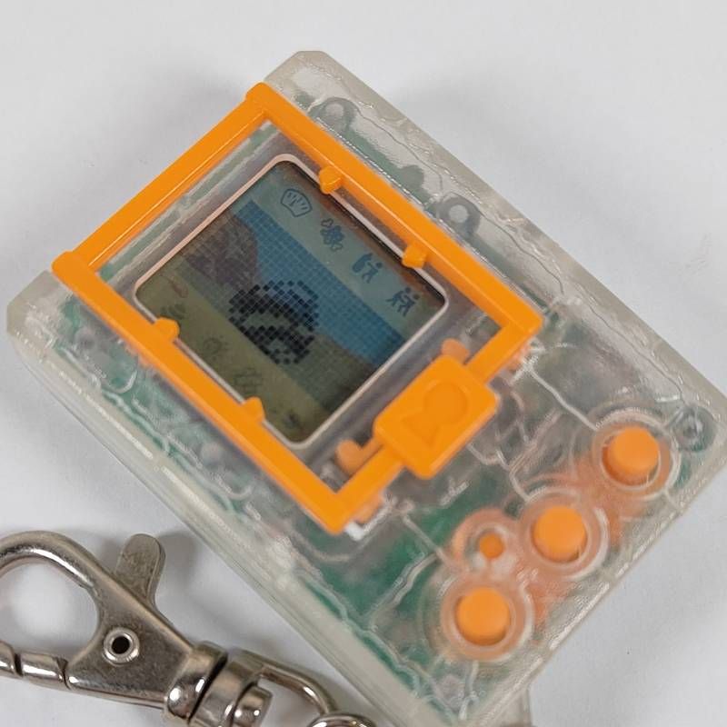 ☆ デジタルモンスター ver.2 クリアオレンジ（クリアスケルトン