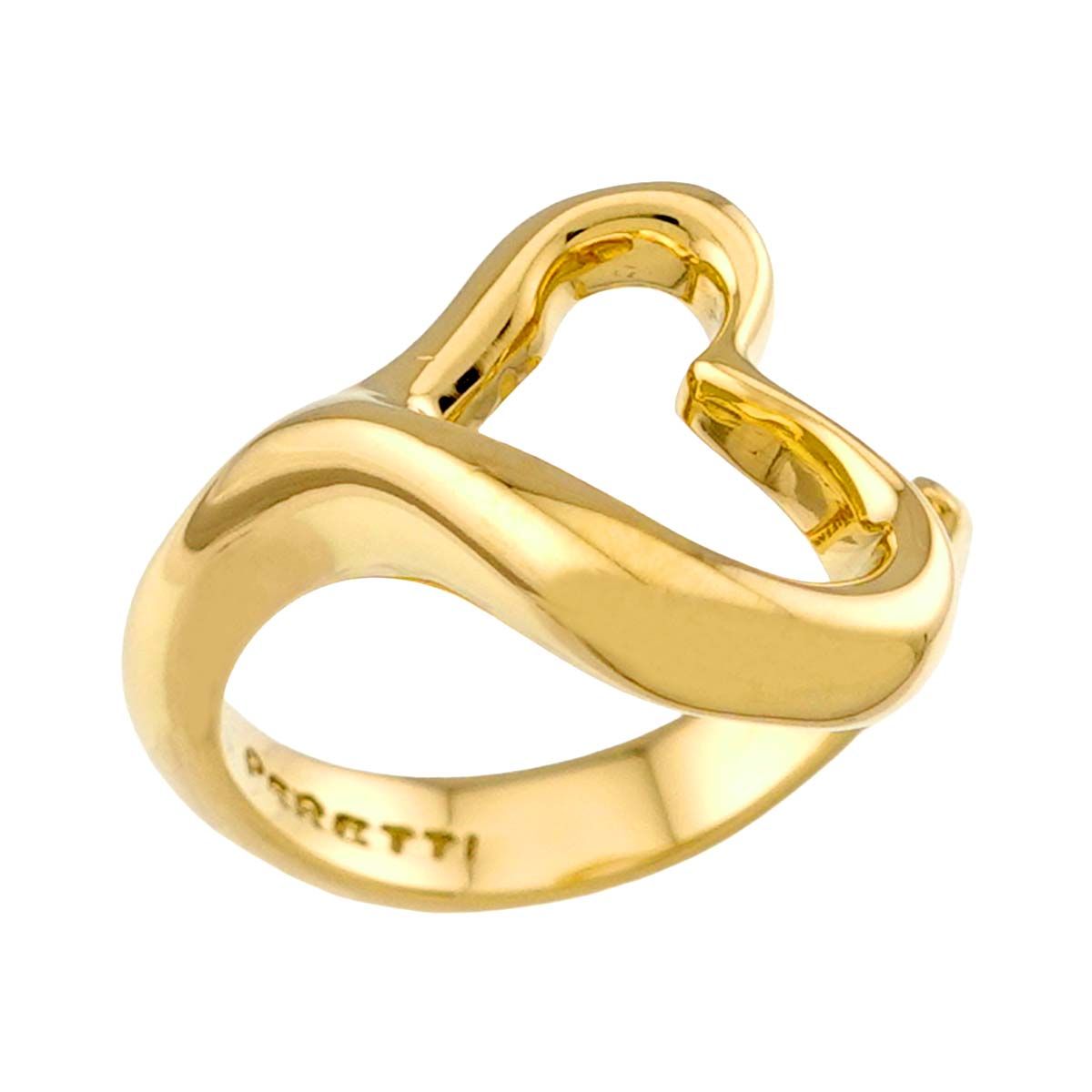 ティファニー TIFFANY&CO. オープンハート 11号 リング K18 YG イエローゴールド 750 指輪 Open Heart Ring 90328789 ティファニー TIFFANY&CO. オープンハート 11号 リング K18 YG イエローゴールド 750 指輪 Open Heart Ring 90328789