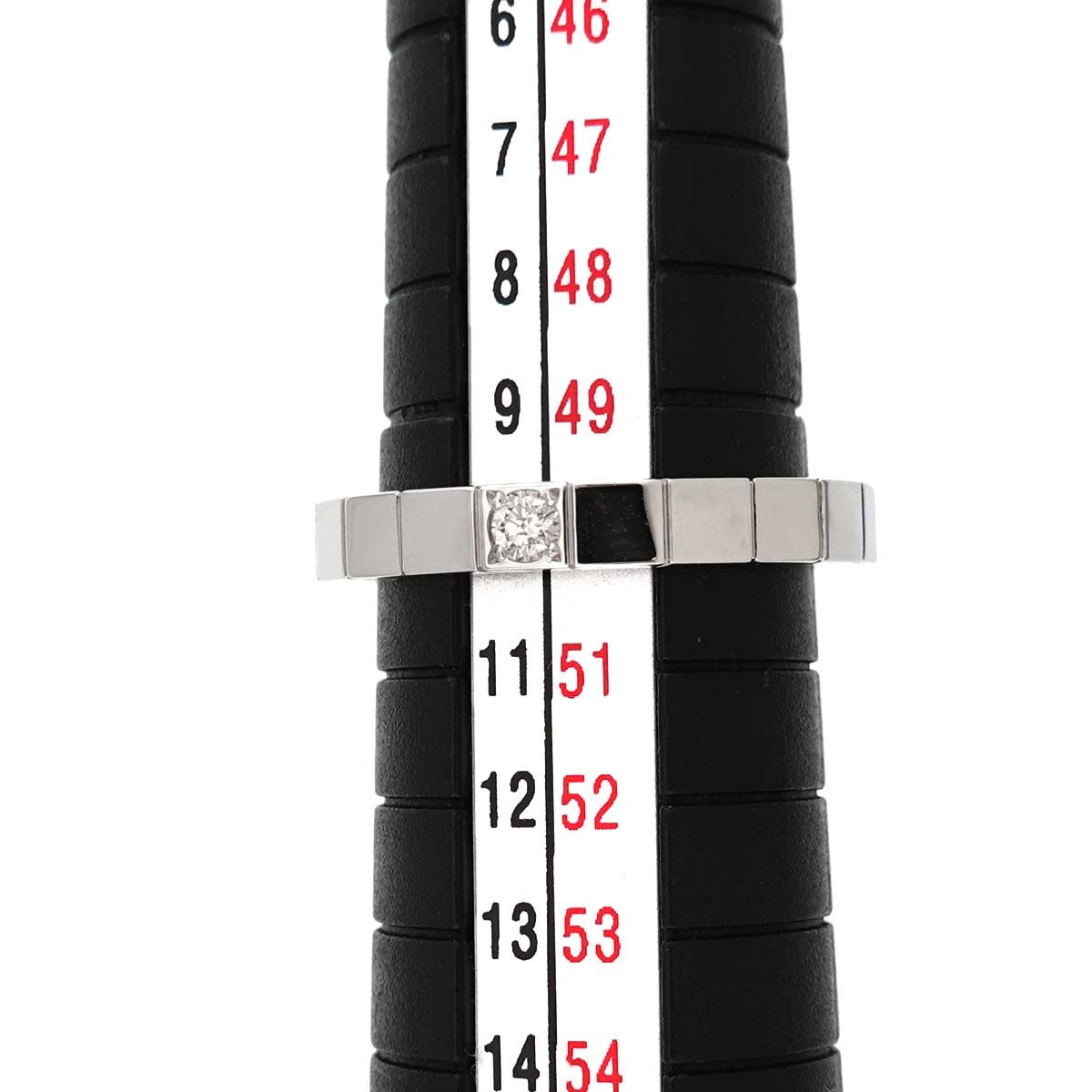 カルティエ Cartier ラニエール #50 リング ダイヤ K18 WG ホワイト