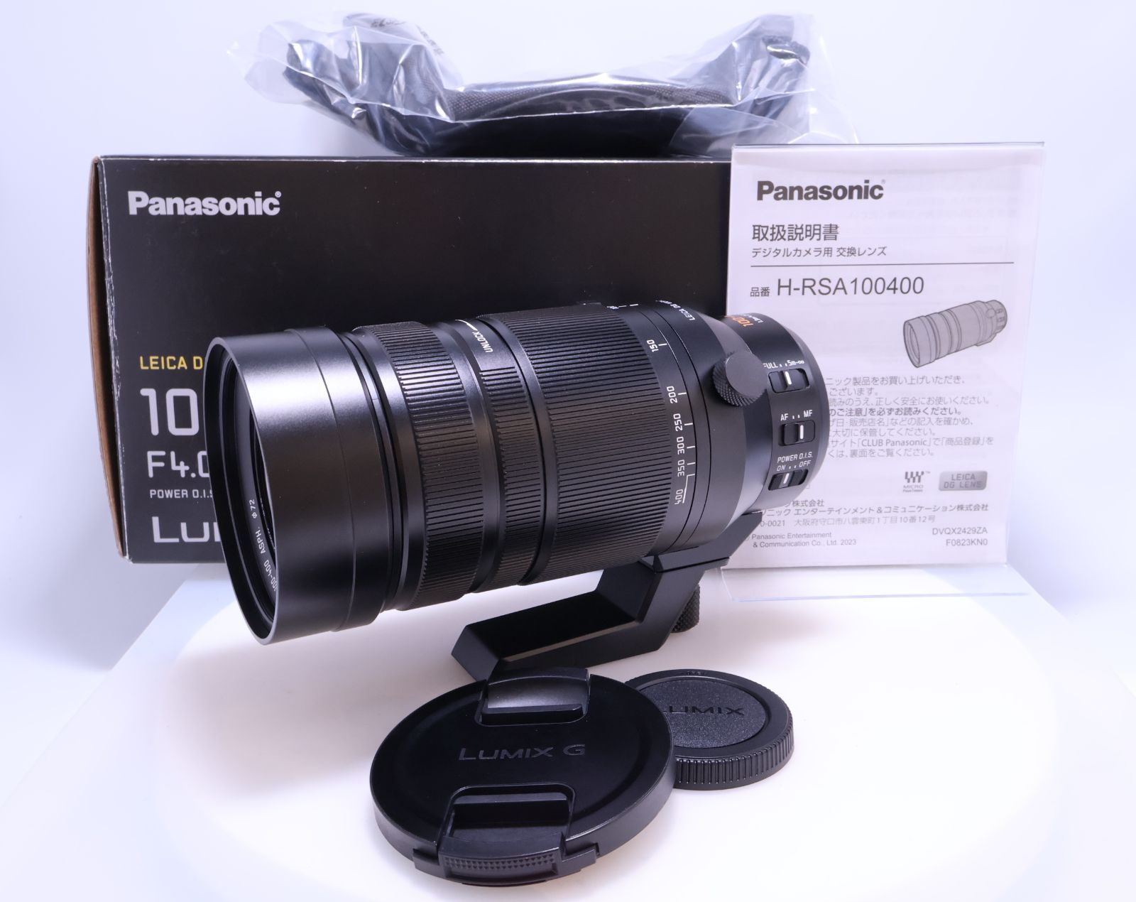 美品】Panasonic H-RSA100400 (LEICA DG VARIO-ELMAR 100-400mm F4.0