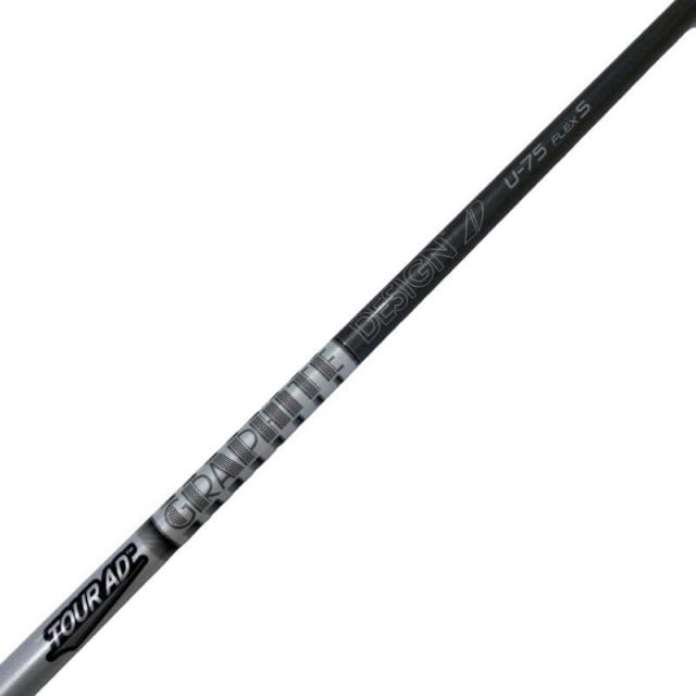 【中古】 ダンロップスリーブ付き(ZXi系) グラファイトデザインユーティリティ用 シャフト Tour AD U-75 (フレックスS)Bランク ゴルフクラブ