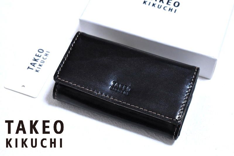 定価1万1000円】新品 タケオキクチ【エリア】小銭入れ兼用 キーケース