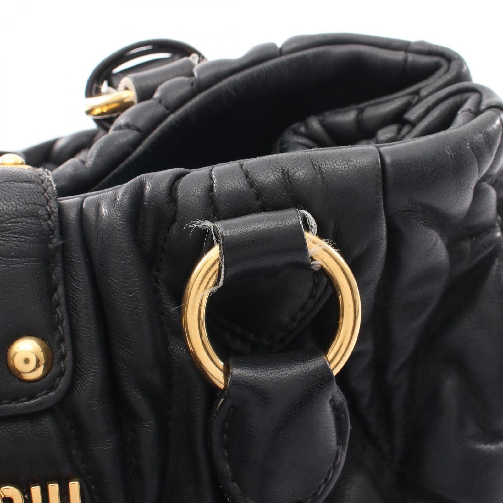 ミュウ ミュウ Miu Miu ハンドバッグ MATELASSE マテラッセ 2WAY