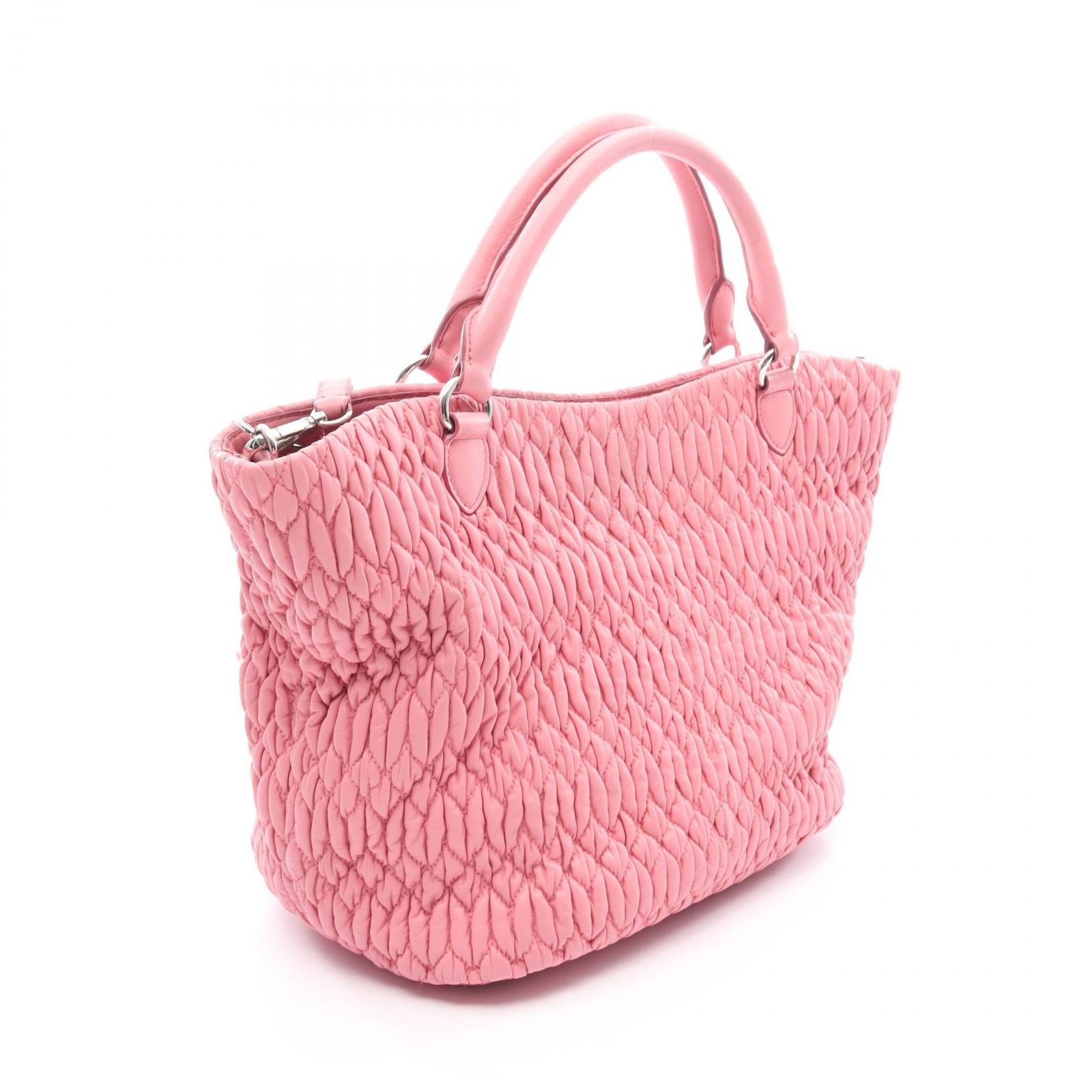ミュウ ミュウ Miu Miu ハンドバッグ マテラッセ クリスタル 3WAY