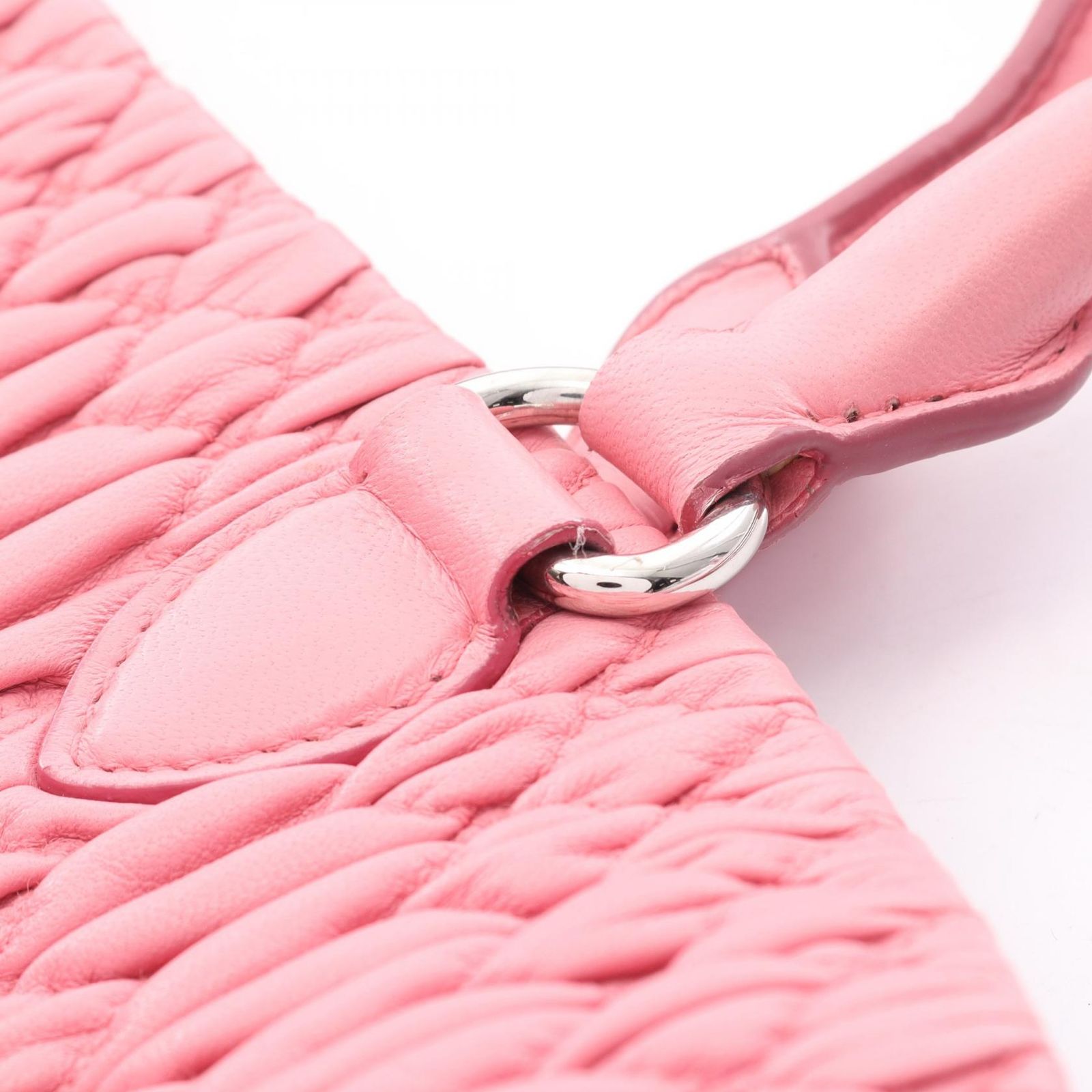 ミュウ ミュウ Miu Miu ハンドバッグ マテラッセ クリスタル 3WAY