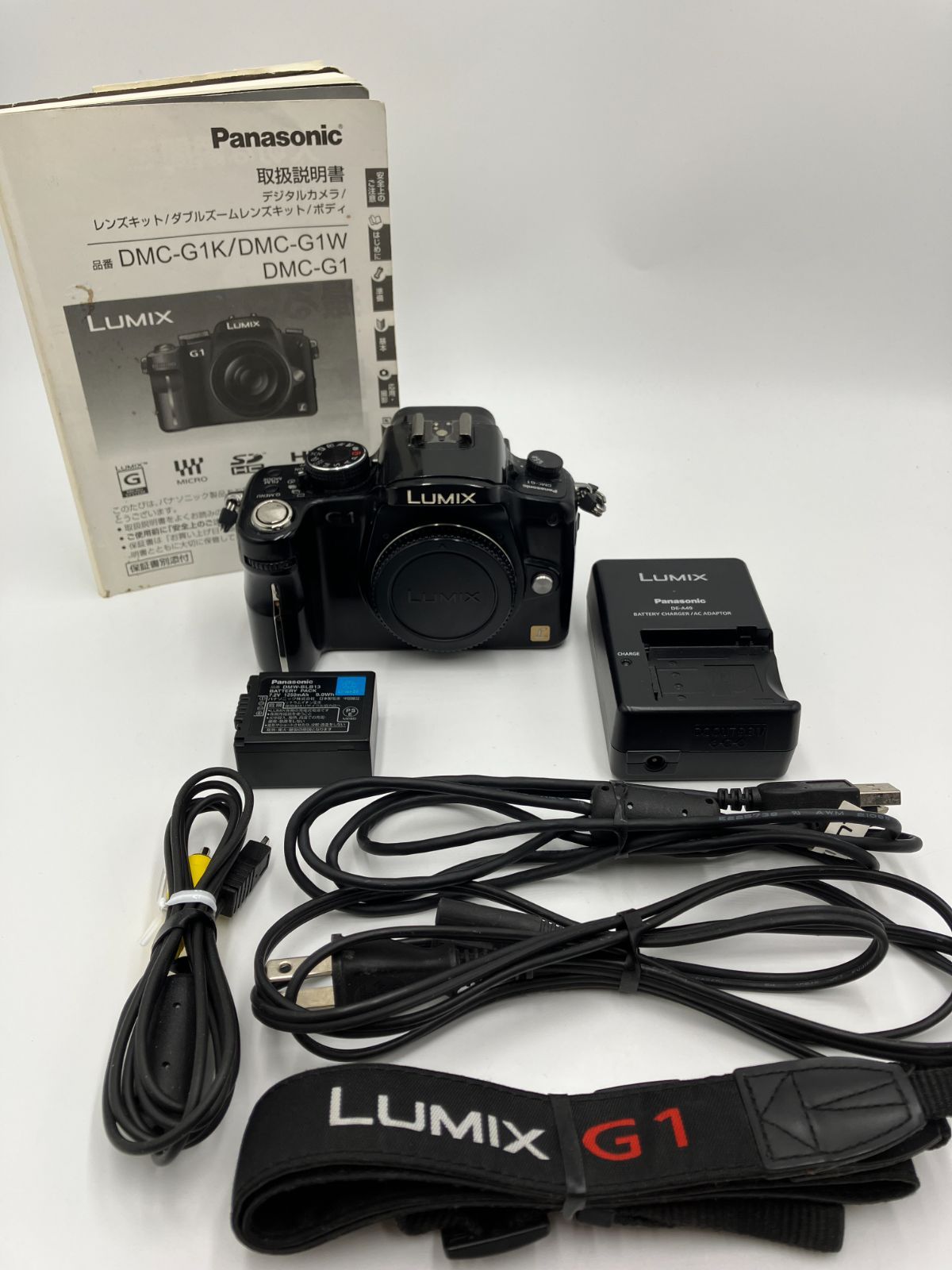 動作確認済】Panasonic LUMIX DMC-G1 ミラーレス一眼 ボディ ブラック