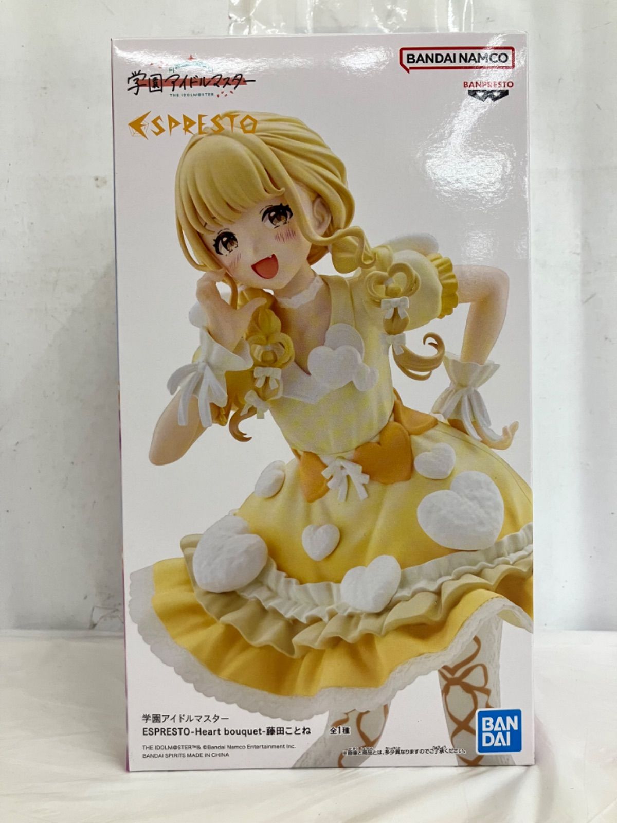 未開封 学園アイドルマスター espresto フィギュア 藤田ことね 4個