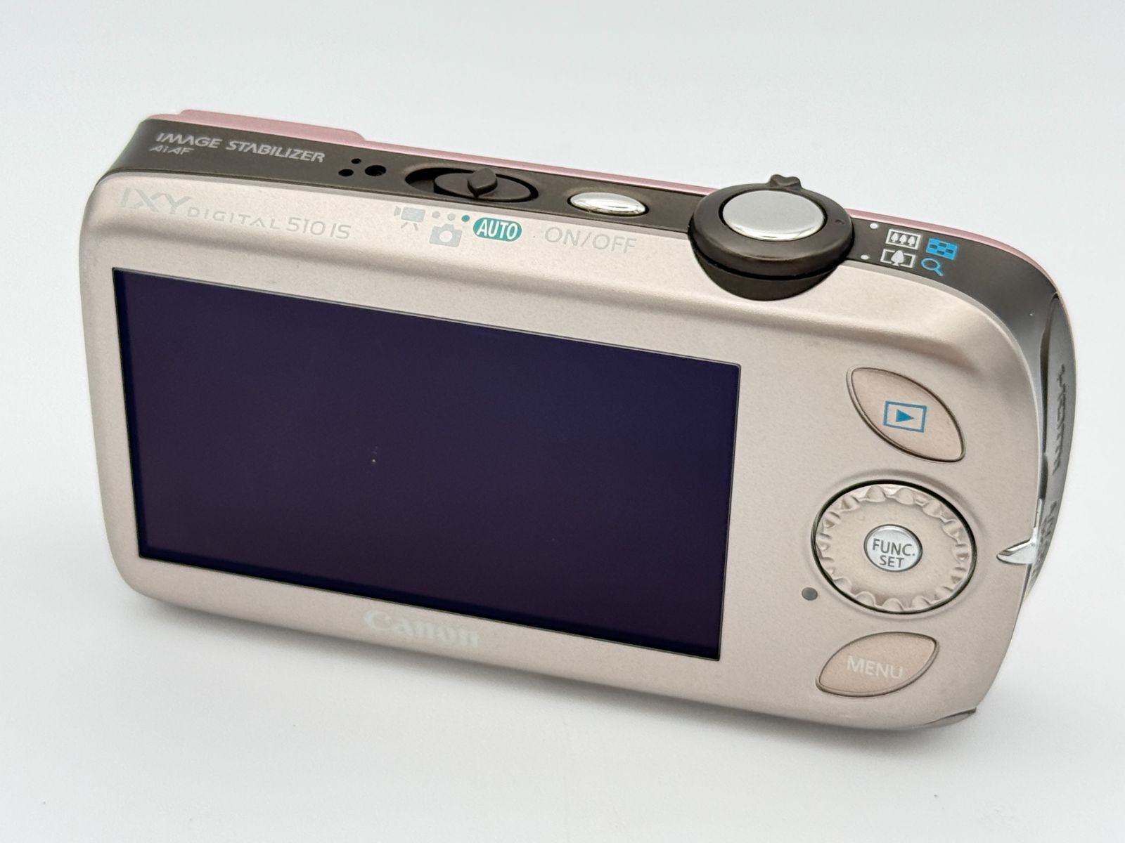完品】CANON IXY DIGITAL 510 IS ピンク キャノン デジタルカメラ 元箱