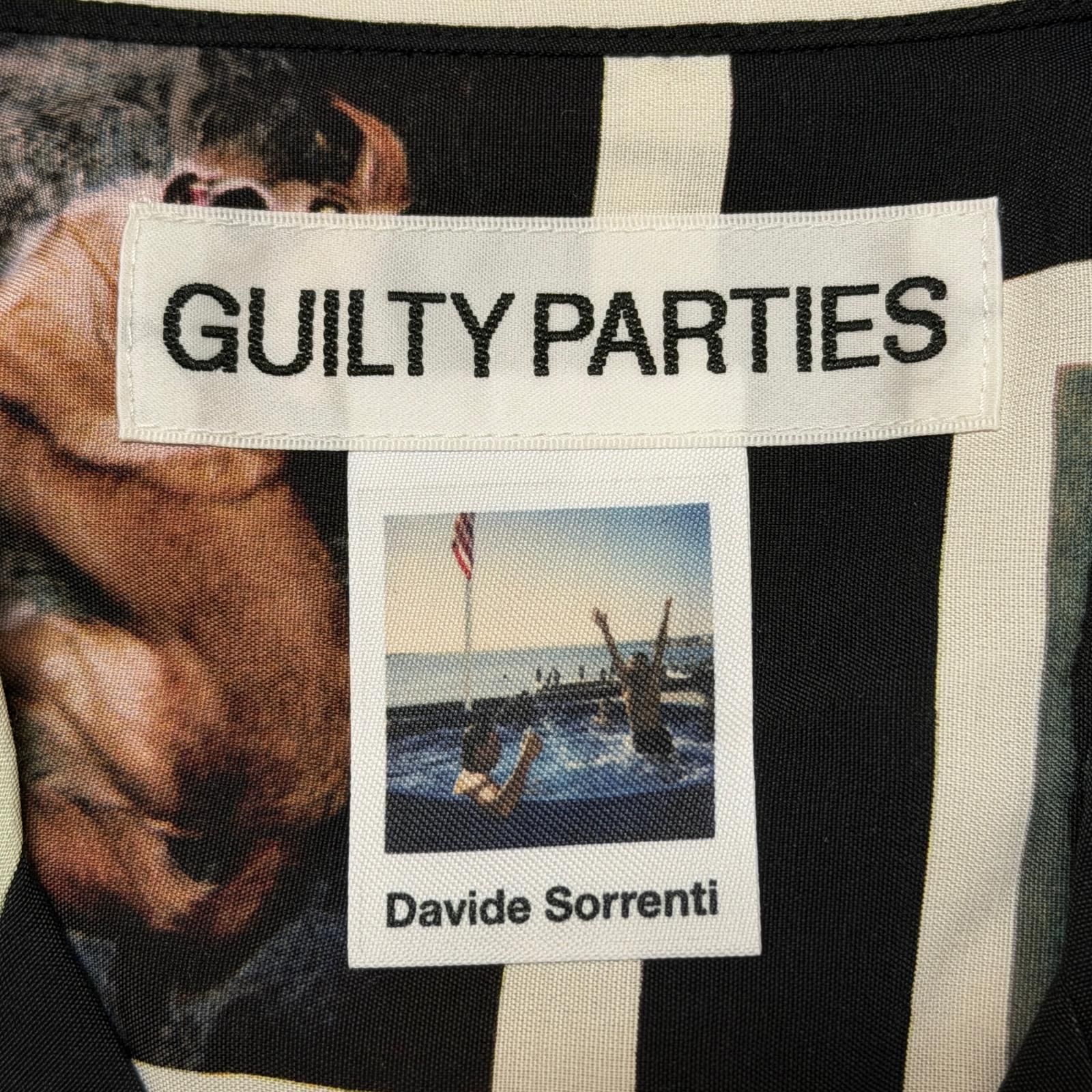 参考上代36300円 WACKO MARIA × DAVIDE SORRENTI HAWAIIAN SHIRT