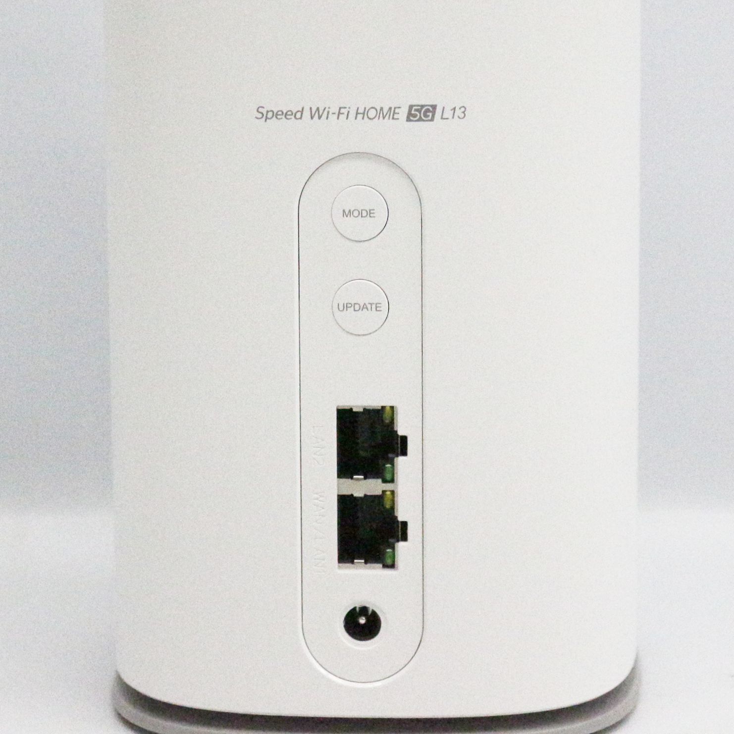 良品】au ZTE Speed Wi-Fi HOME 5G L13 ホワイト - メルカリ