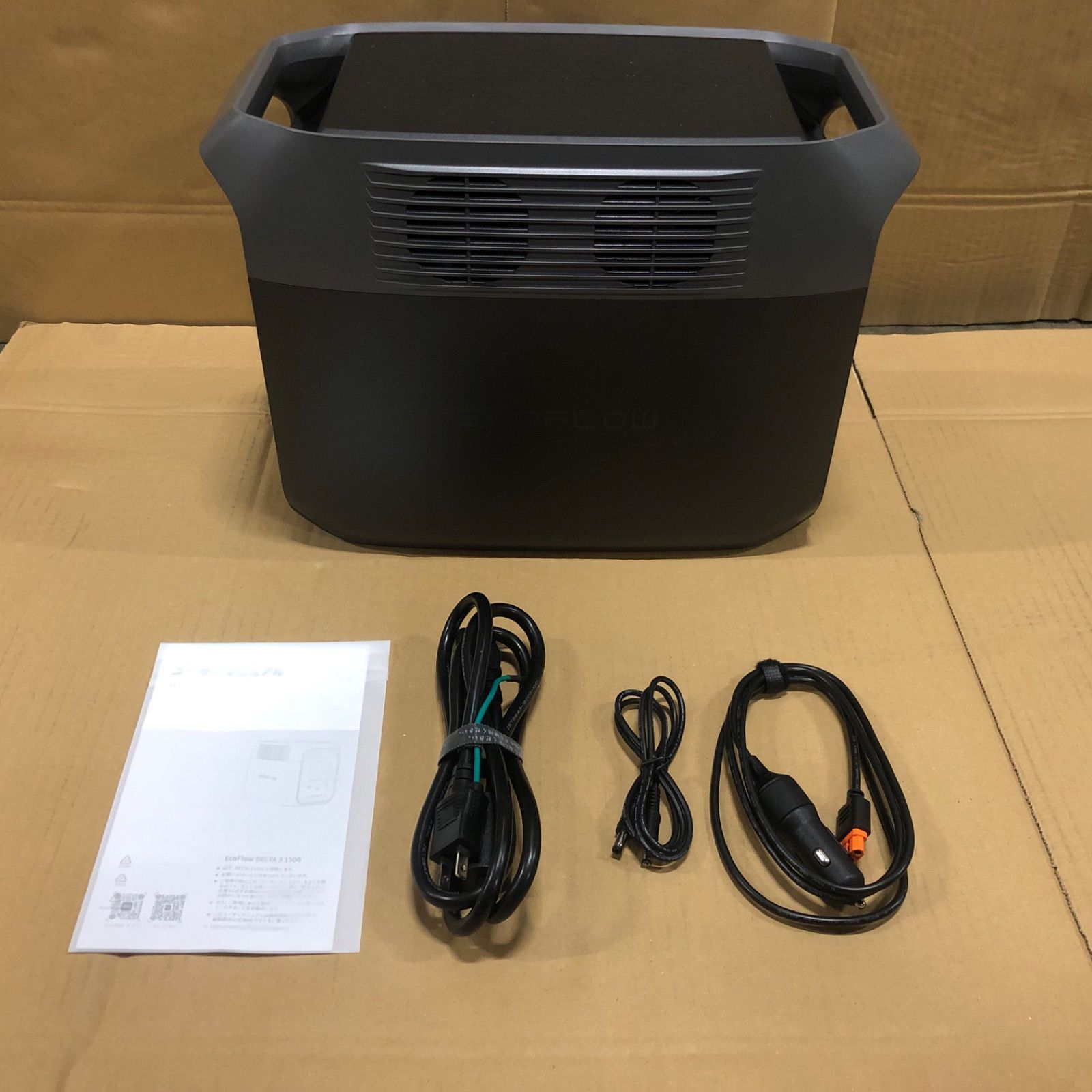 6カ月間のメーカー保証付き！】 EcoFlow DELTA 3 1500 ポータブル電源 