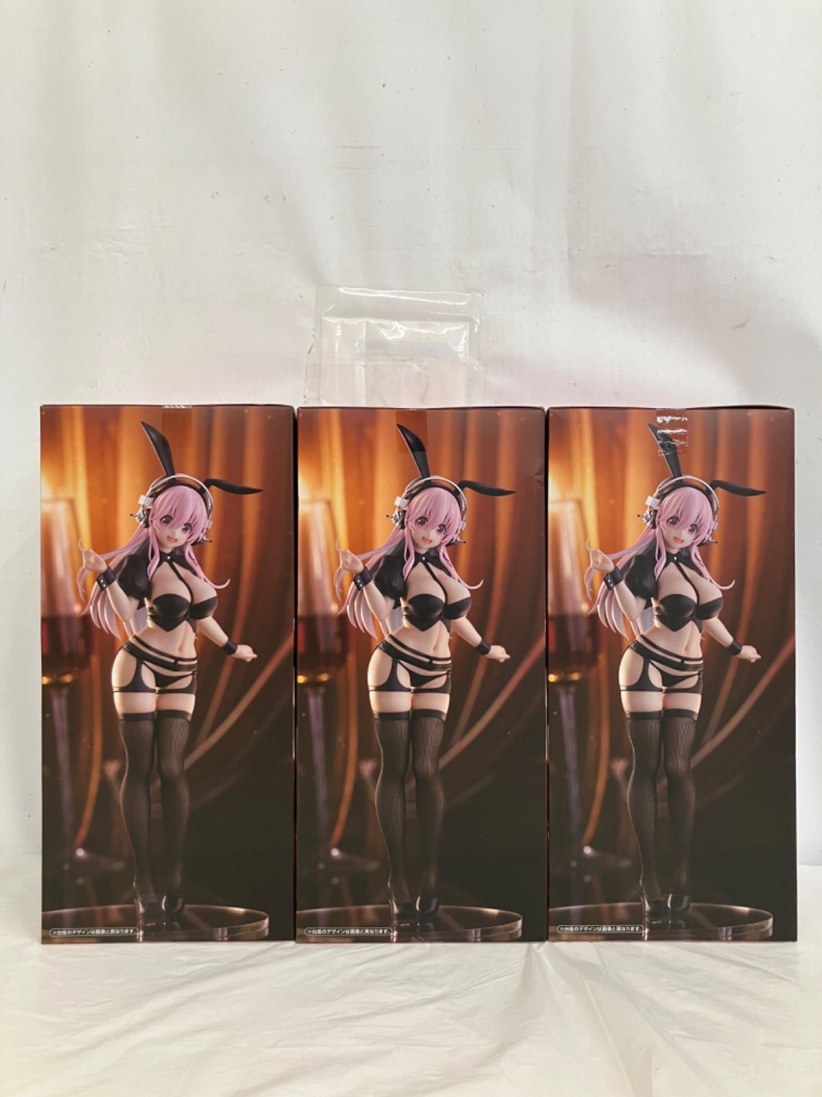未開封 すーぱーそに子 bicute bunnies フィギュア 逆バニー 3個セット