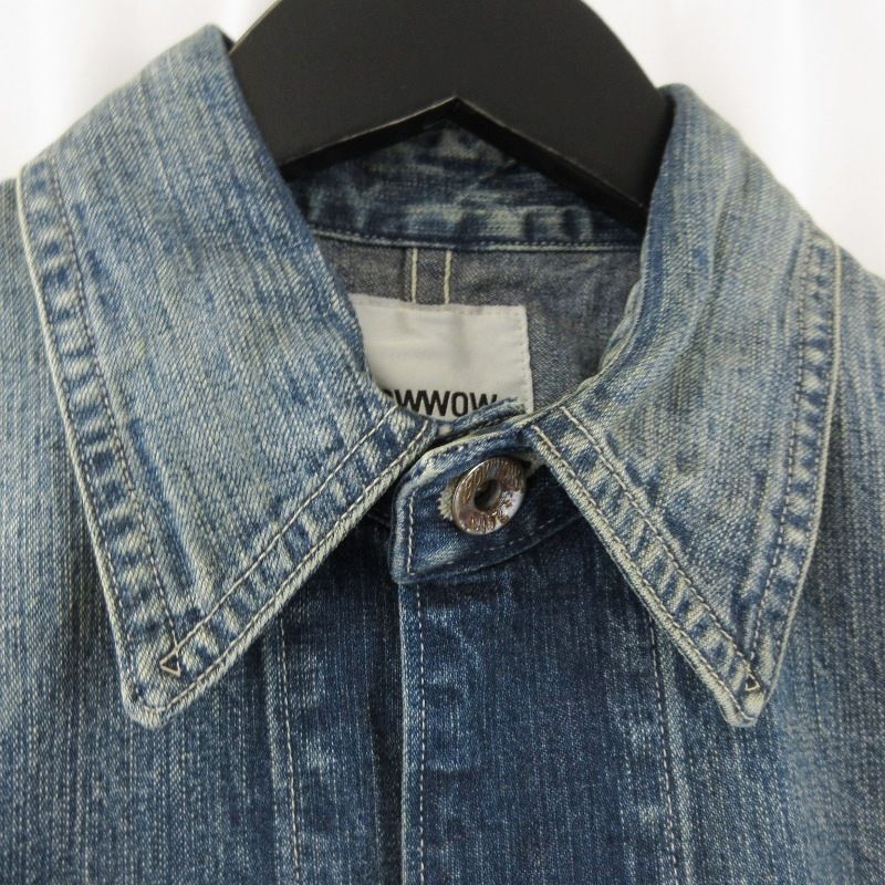 未使用 BOW WOW バウワウ HERITAGE DENIM CHORE COAT AGED BW261-HDCC