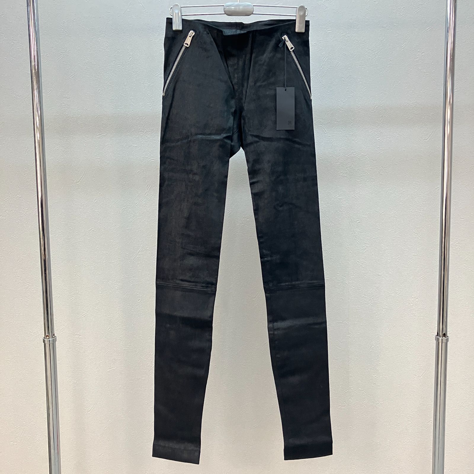 BiiArianna✨ アールサーティーン R13 レザーボンバー アールサーティーン R13 本革 リアルレザー スキニーパンツ ブラック