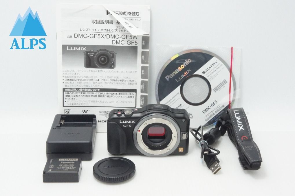 良品 Panasonic パナソニック LUMIX DMC-GF5 ボディ ミラーレス一眼