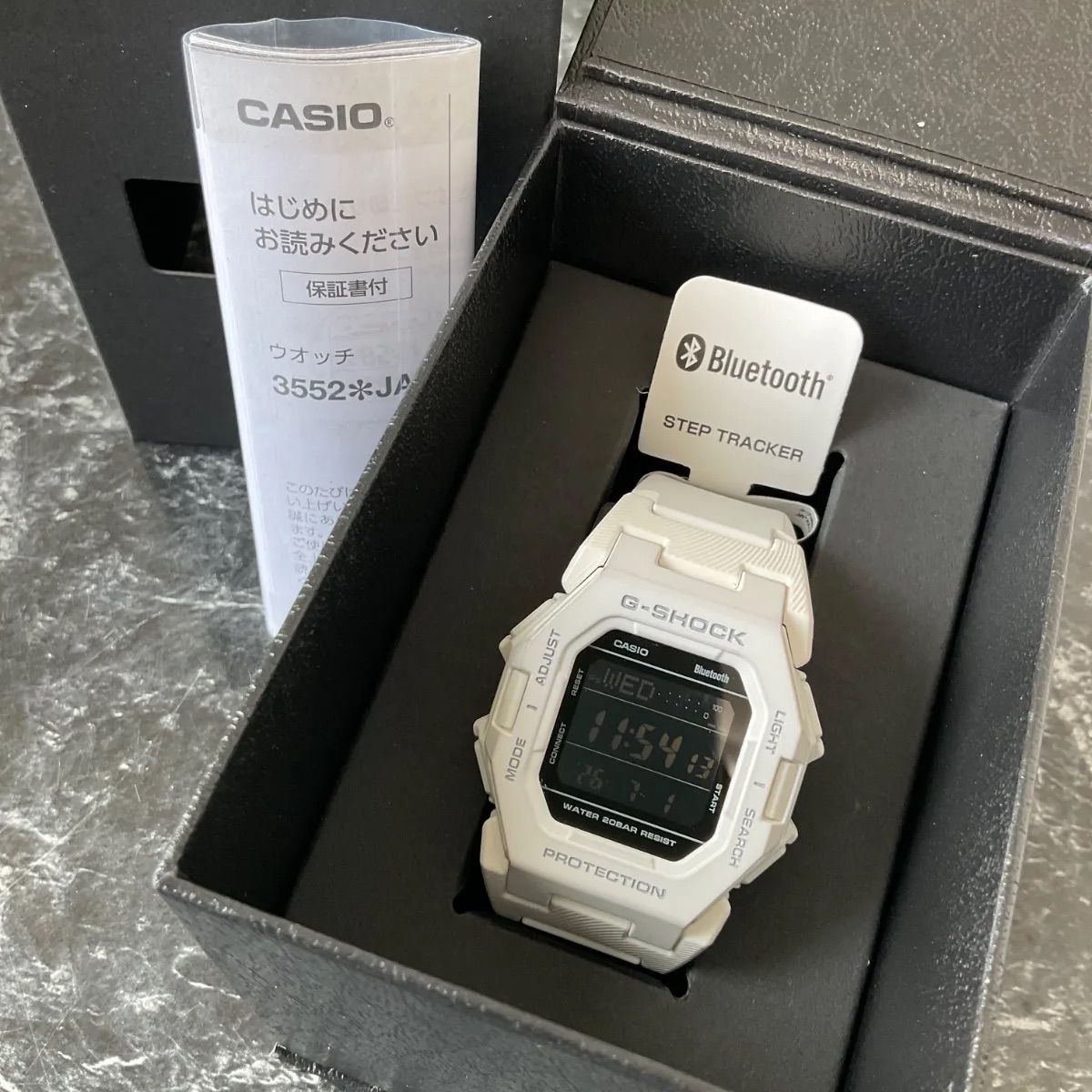 カシオ CASIO GD-B500-7JF G-SHOCK ラバーベルト ホワイト - メルカリ
