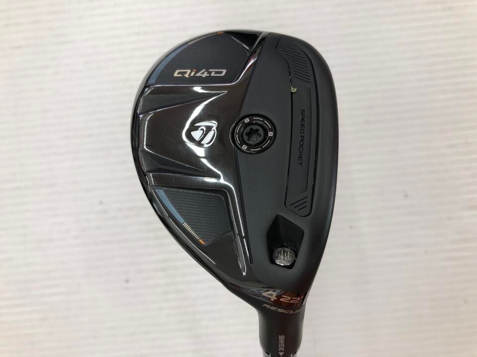 テーラーメイド Qi4D 22度 REAX 75 (Qi4D) Sフレックス ユーティリティ