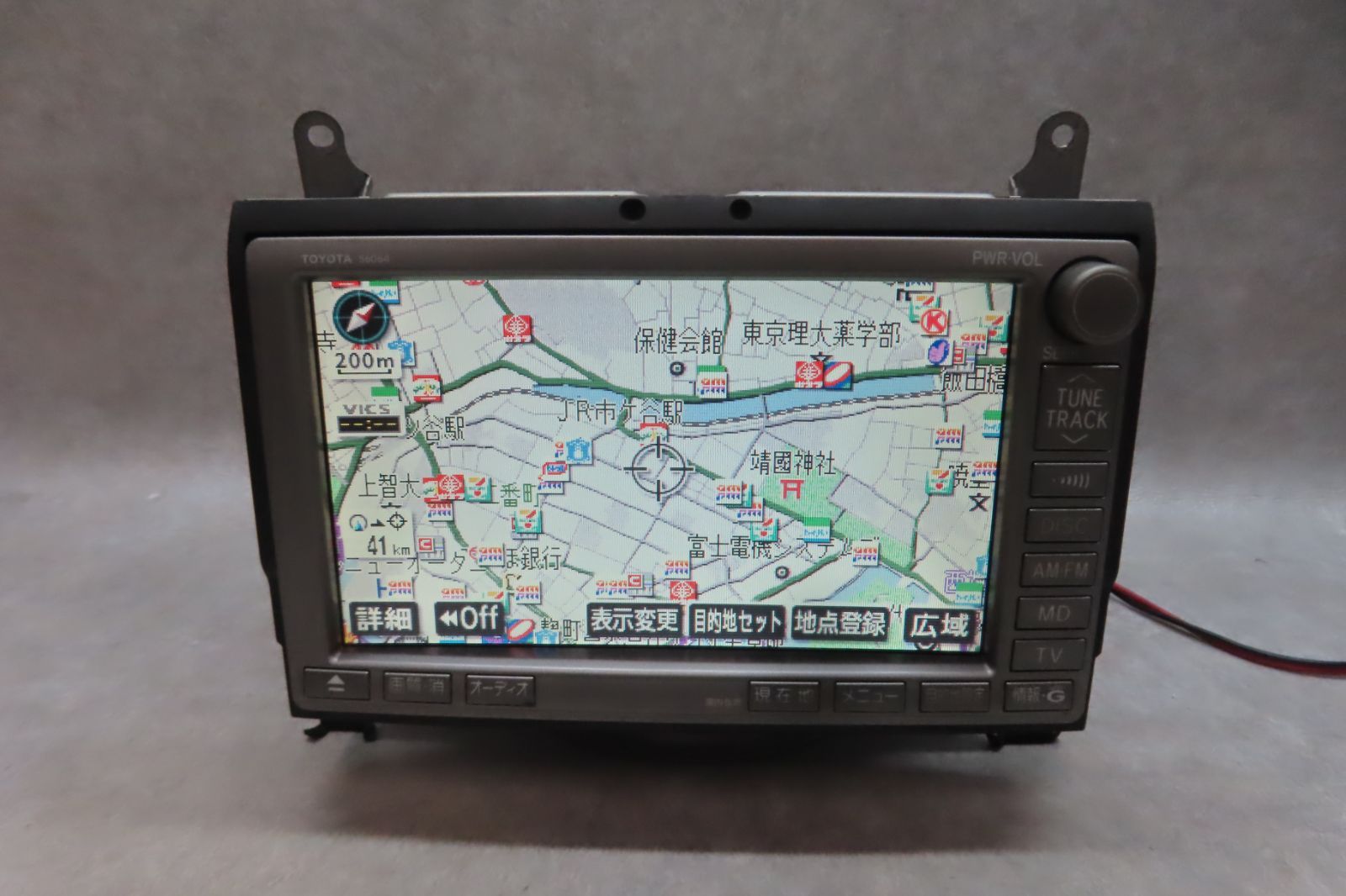 動作保証付☆F6950/トヨタ純正 86100-58010 56064 アルファード HDD