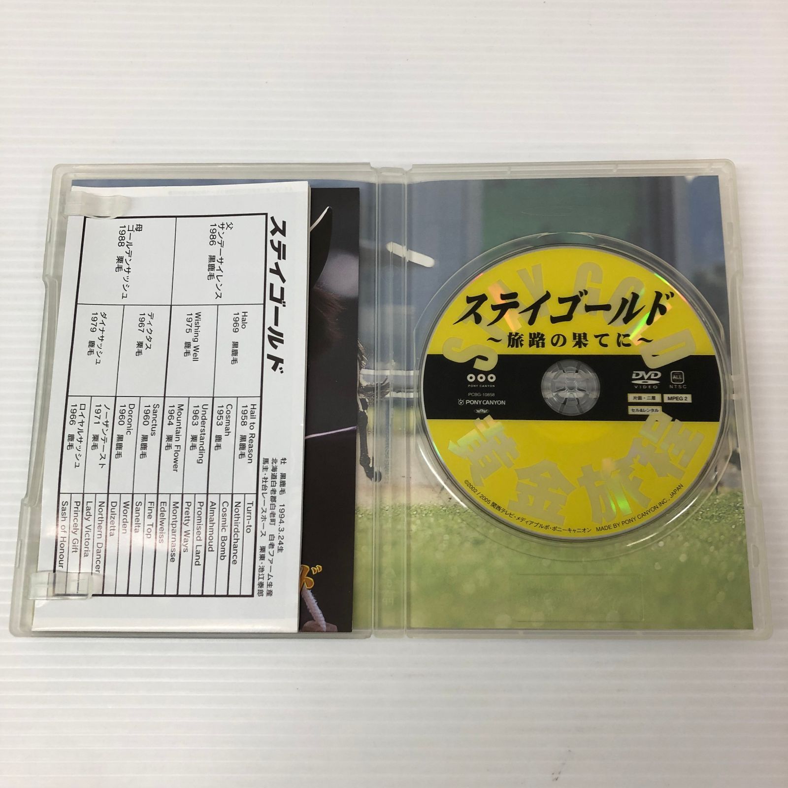 □【DVD】ステイゴールド 旅路の果てに 中古品 smedv096949 - メルカリ
