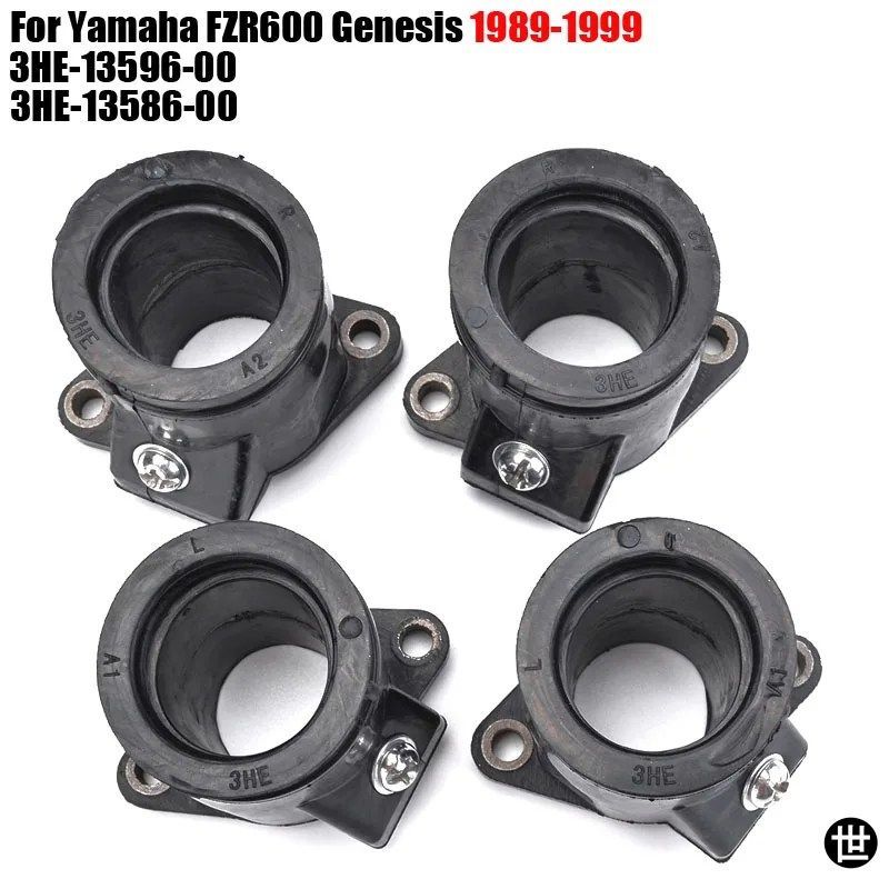 ヤマハ FZR600 FZR 600 GENESIS 1989 - 93-1999 用キャブレターアダプターインレットインテークパイプ 3HE-13596-00 3HE-13586-00 7,856円