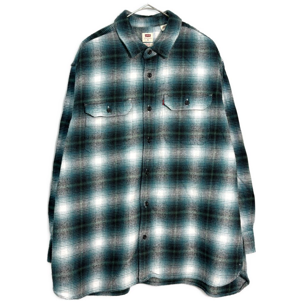 Levi's リーバイス フランネルシャツ オンブレチェック マルチカラー