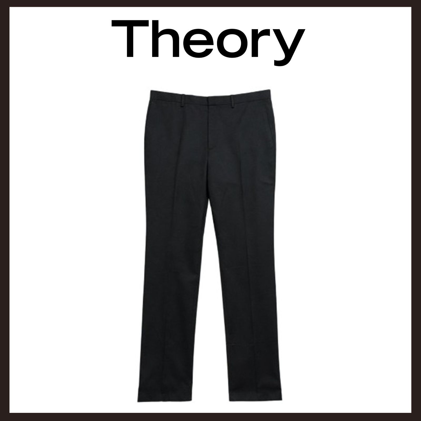 新品未使用　Theory（セオリー）　MARLO U A　スラックス　40　ブラック