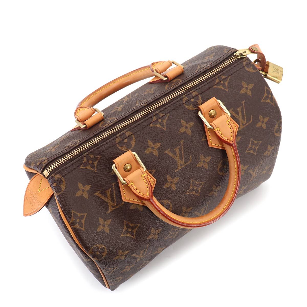 美品 ルイ ヴィトン LOUIS VUITTON モノグラム スピーディ 25 ハンド