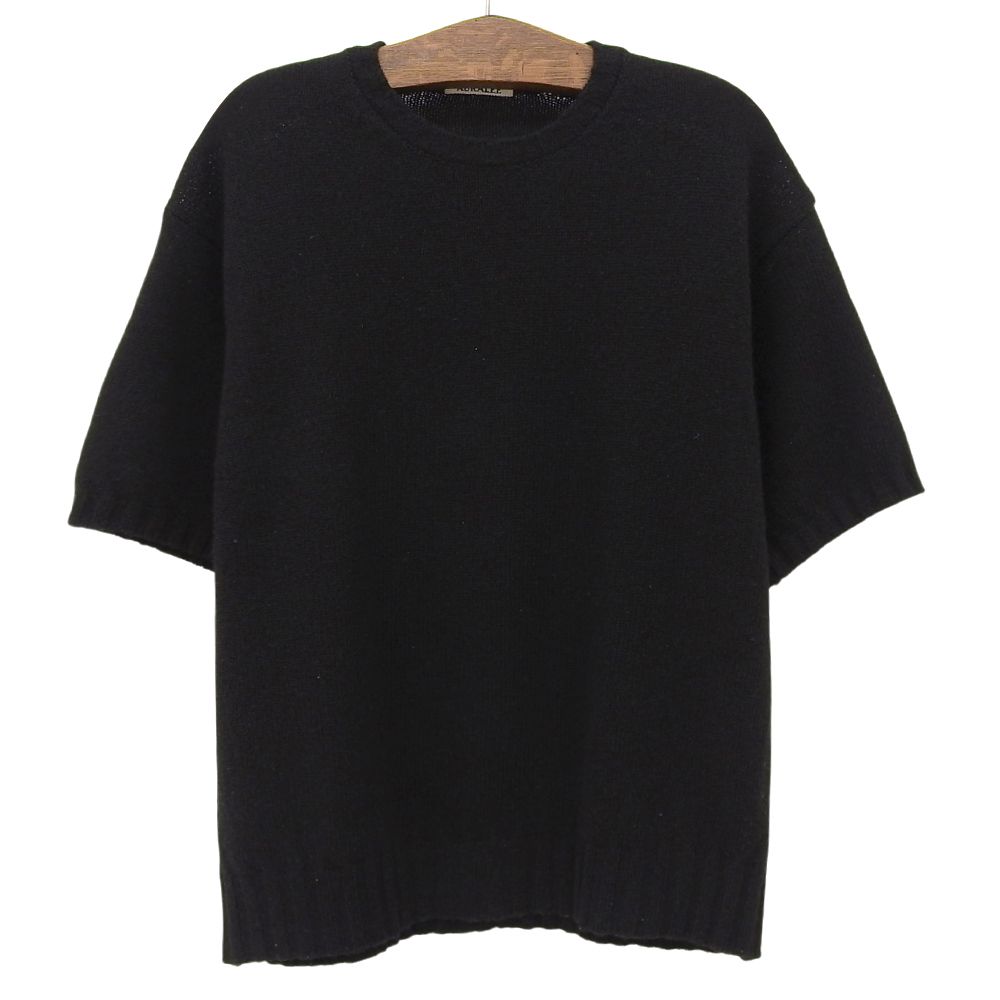 AURALEE オーラリー SHETLAND WOOL CASHMERE ニットTシャツ トップス