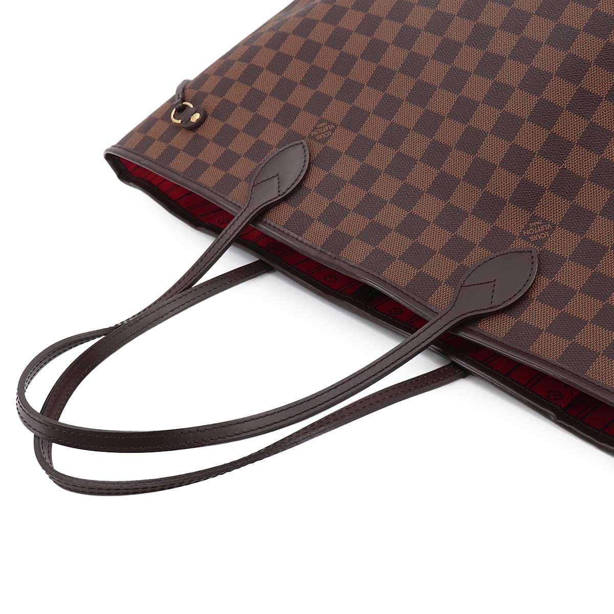 美品 ルイ ヴィトン LOUIS VUITTON ダミエ ネヴァーフル GM トート
