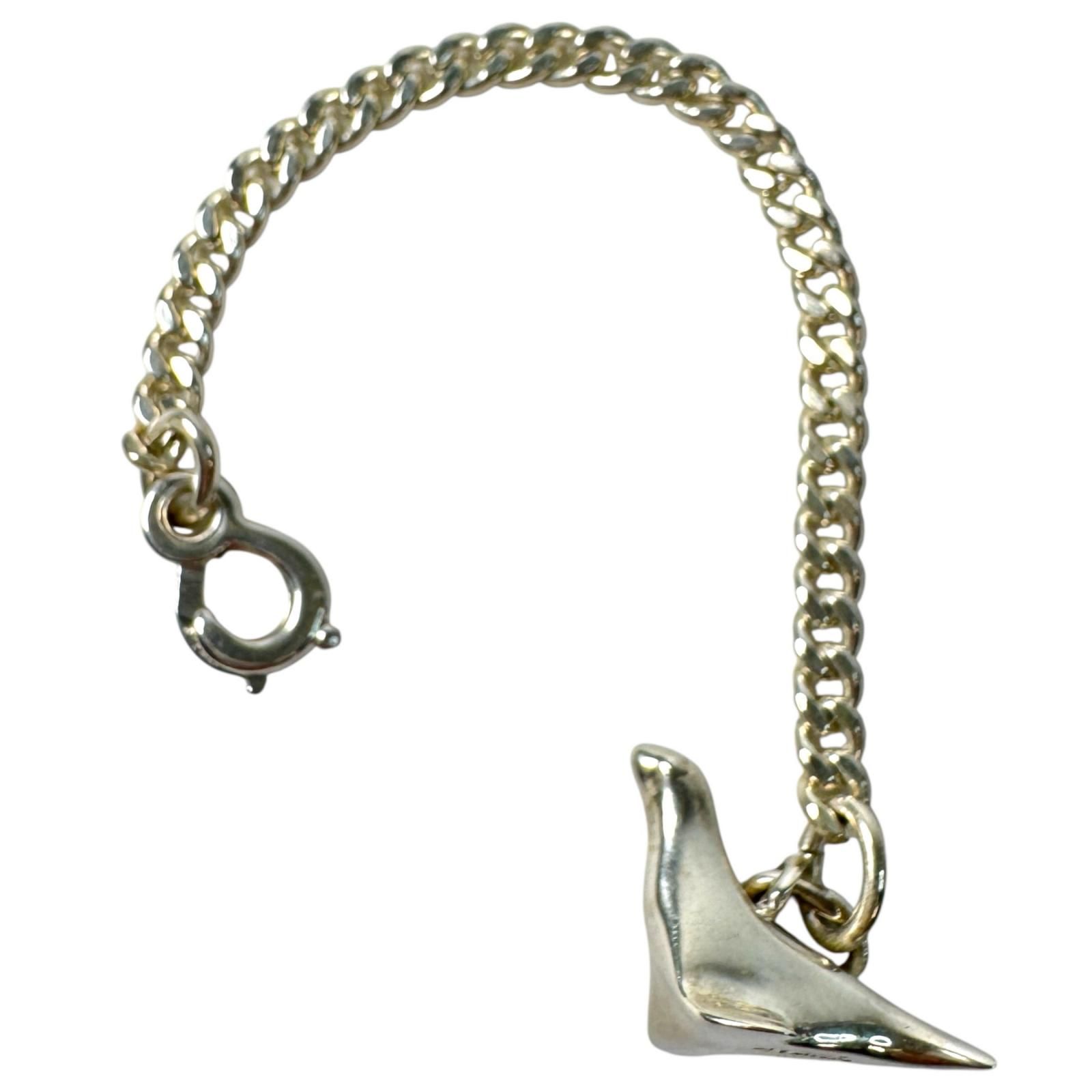 ティファニー TIFFANY アザラシ キー チャーム キーホルダーシルバー レディース