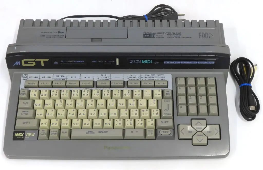 【中古】MSXハード MSXturboR本体 FS-A1GT