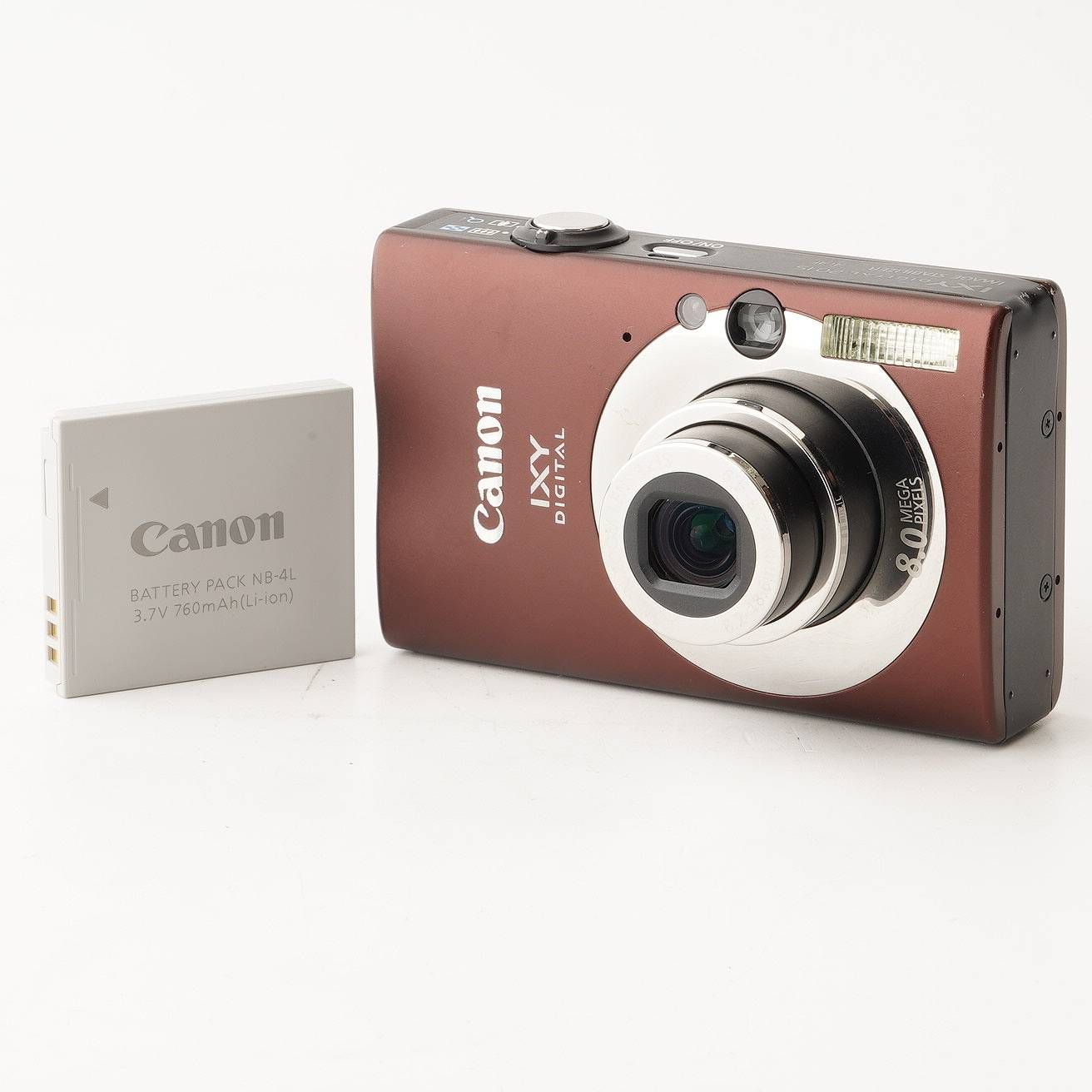 キヤノン Canon IXY DIGITAL 20 IS ブラウン 3x 光学ズーム - メルカリ