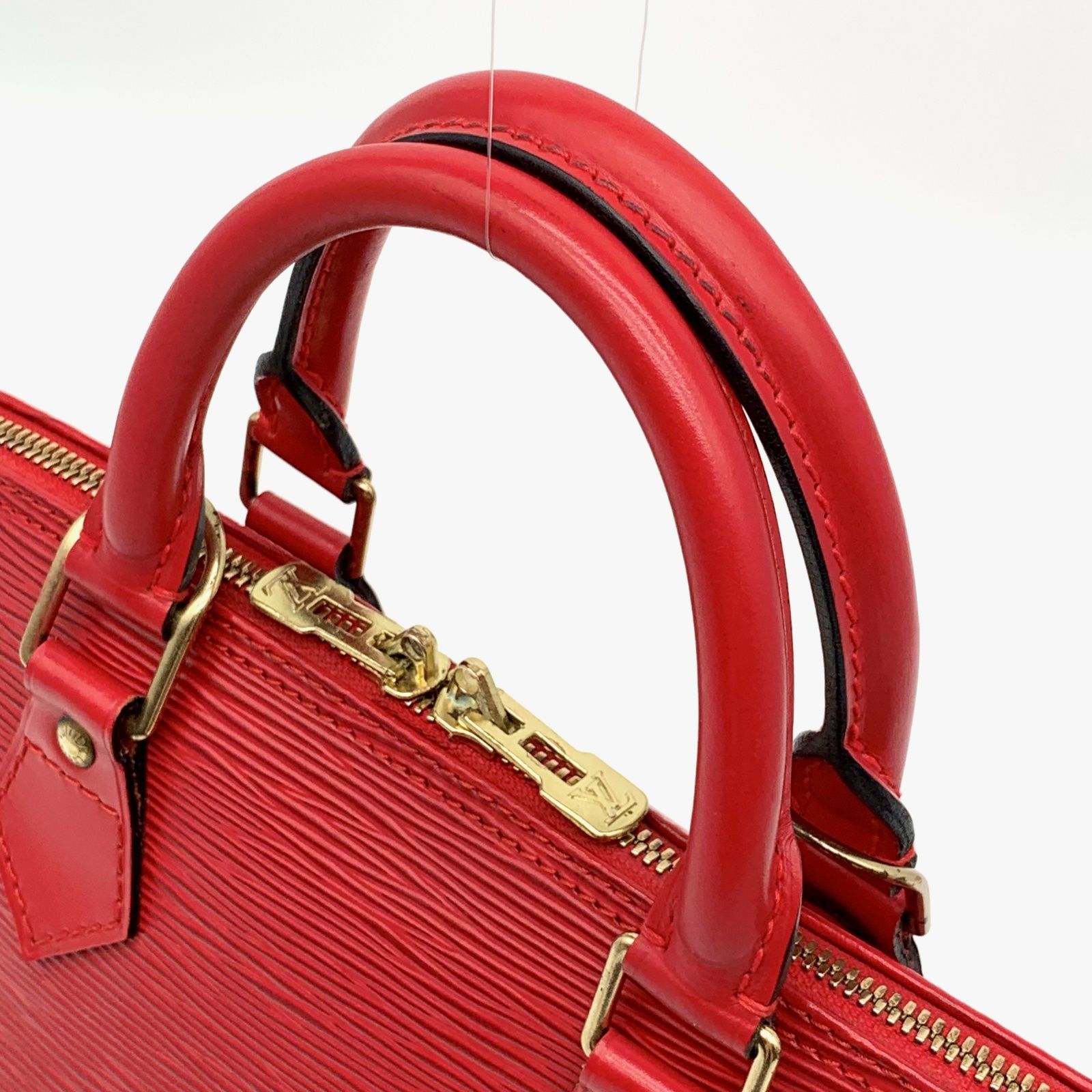 LOUIS VUITTON アルマ PM エピ レッド レザー ハンドバッグ M52147 