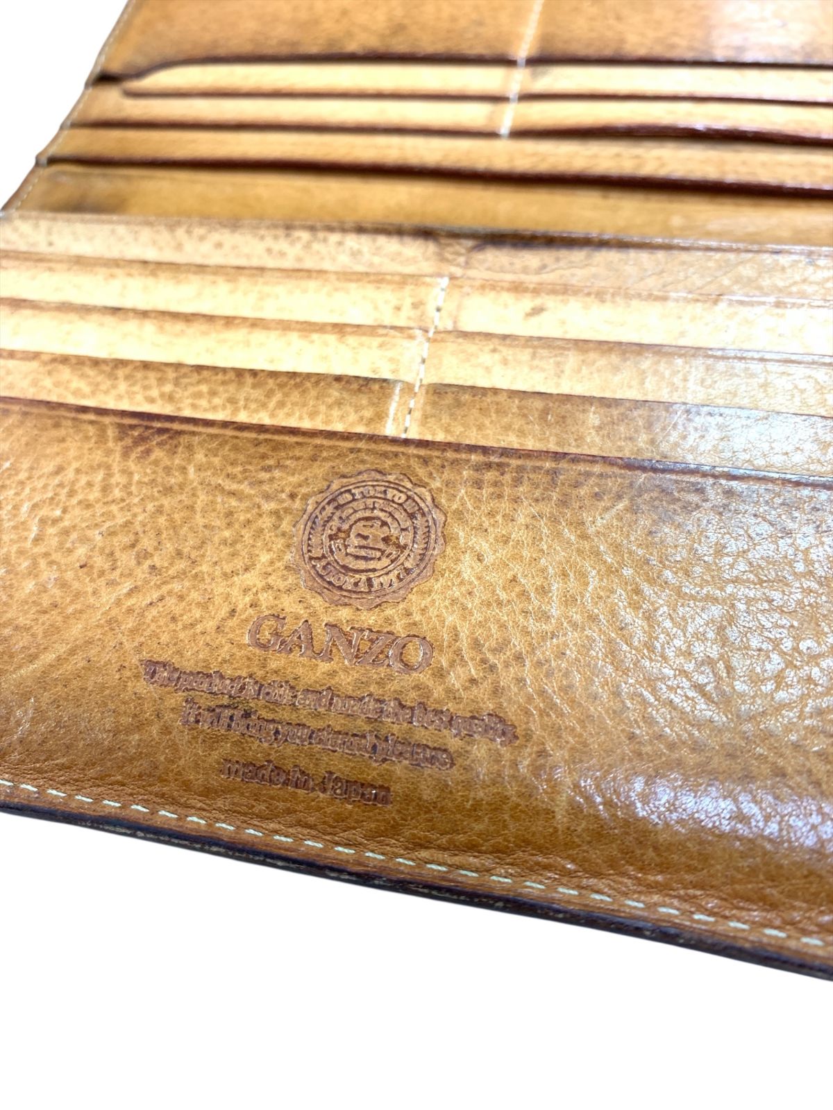THIN ガンゾ BRIDLE GANZO シンブライドル 57187-10 ファスナー 財布