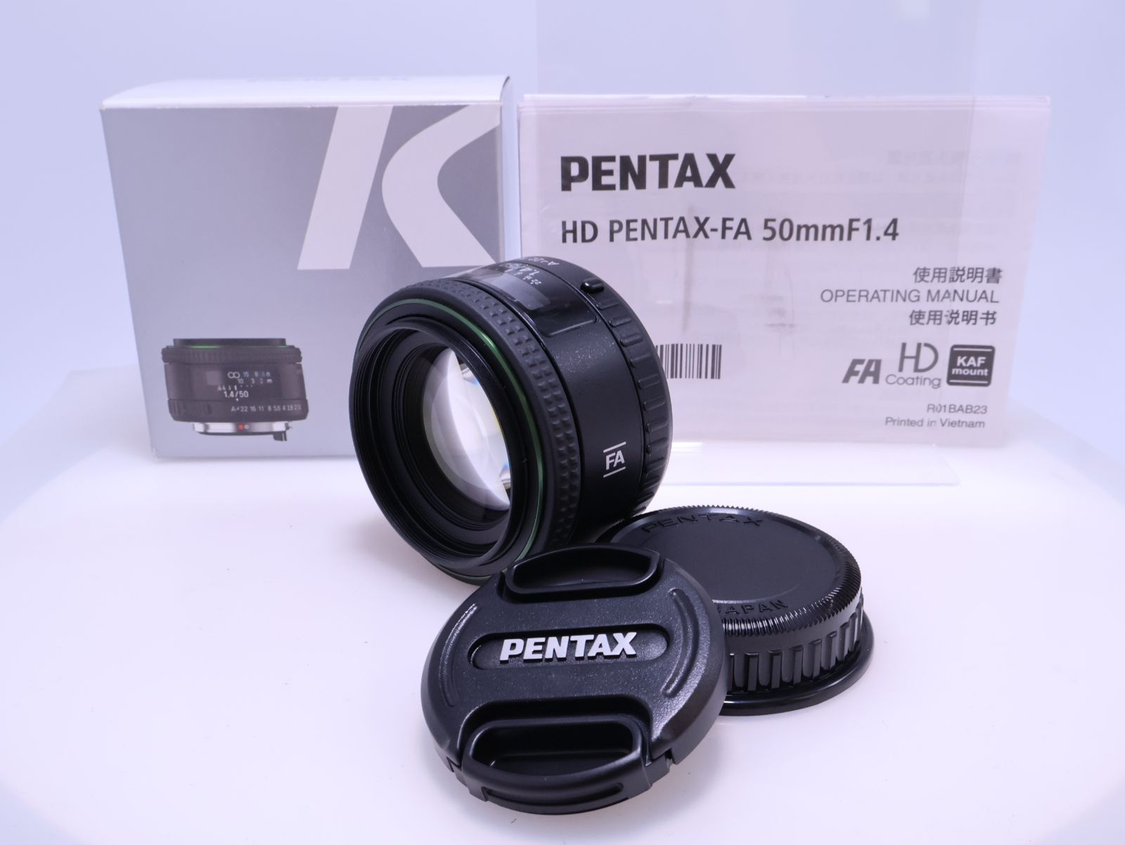 極美品】PENTAX HD PENTAX-FA 50mm F1.4【ペンタックス】【Kマウント