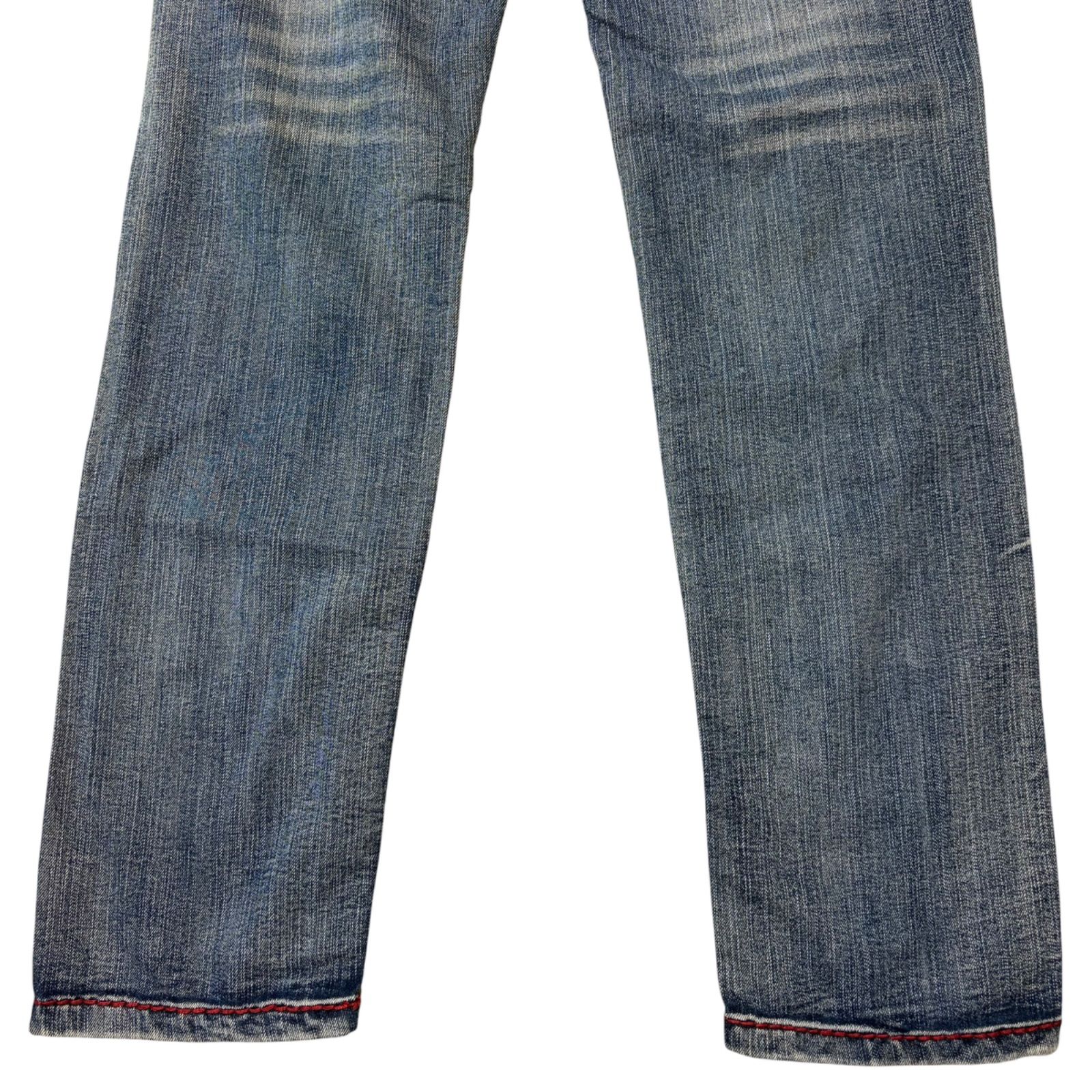 TRUE RELIGION トゥルーレリジョン デニムパンツ ビジューロゴ USA製