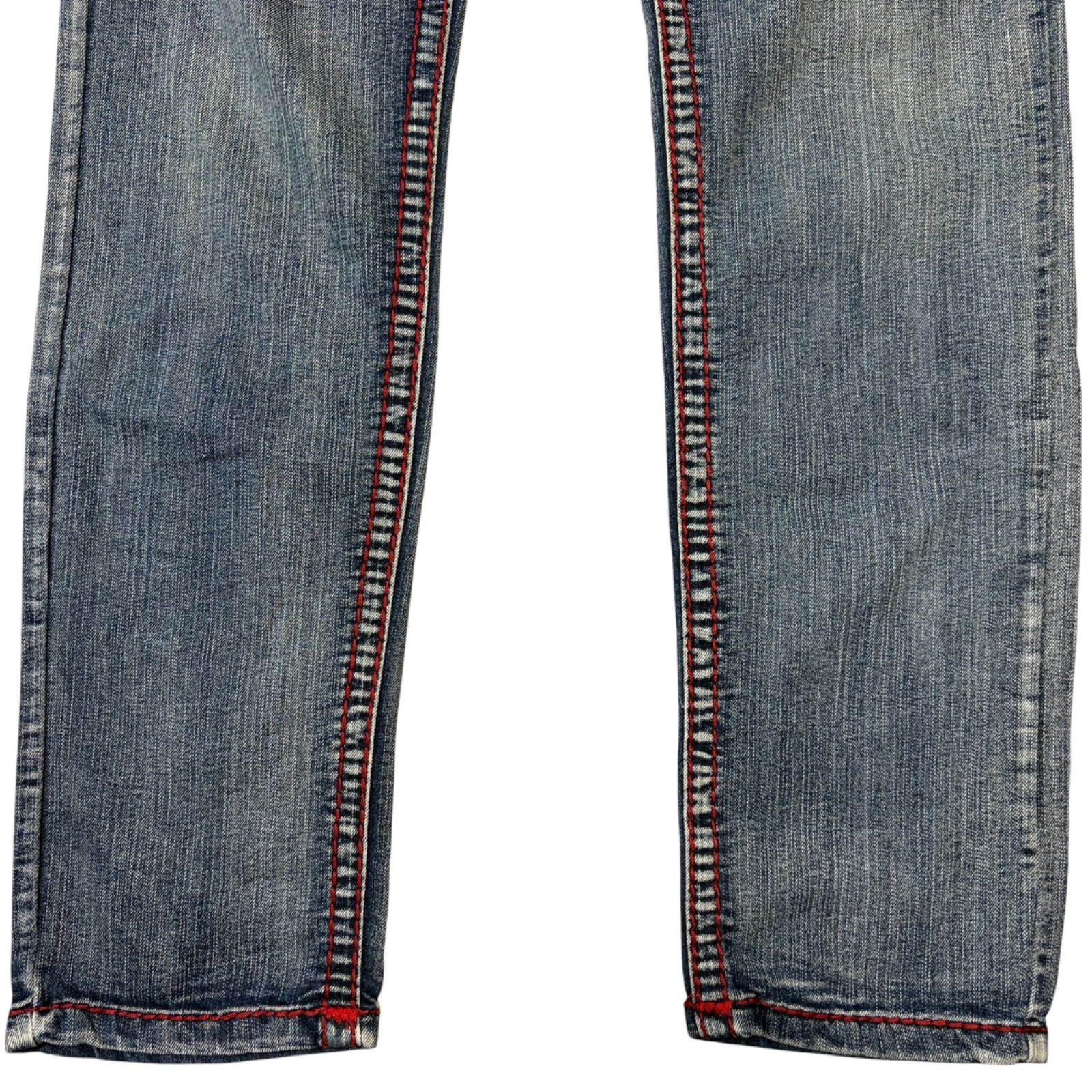 TRUE RELIGION トゥルーレリジョン デニムパンツ ビジューロゴ USA製