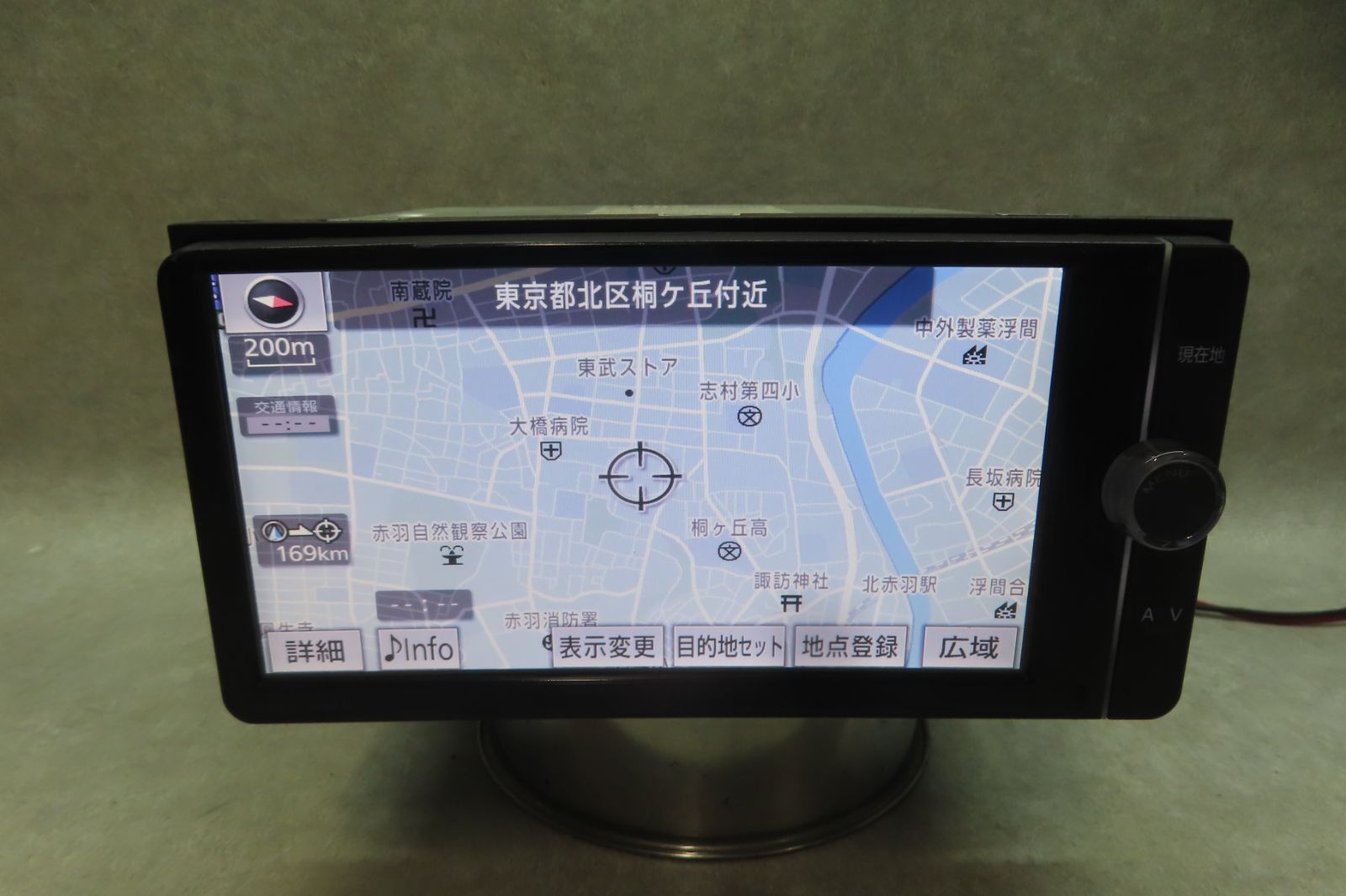 動作保証付☆F6961/トヨタ純正 NSZT-W62G メモリーナビ 地図2012年 地